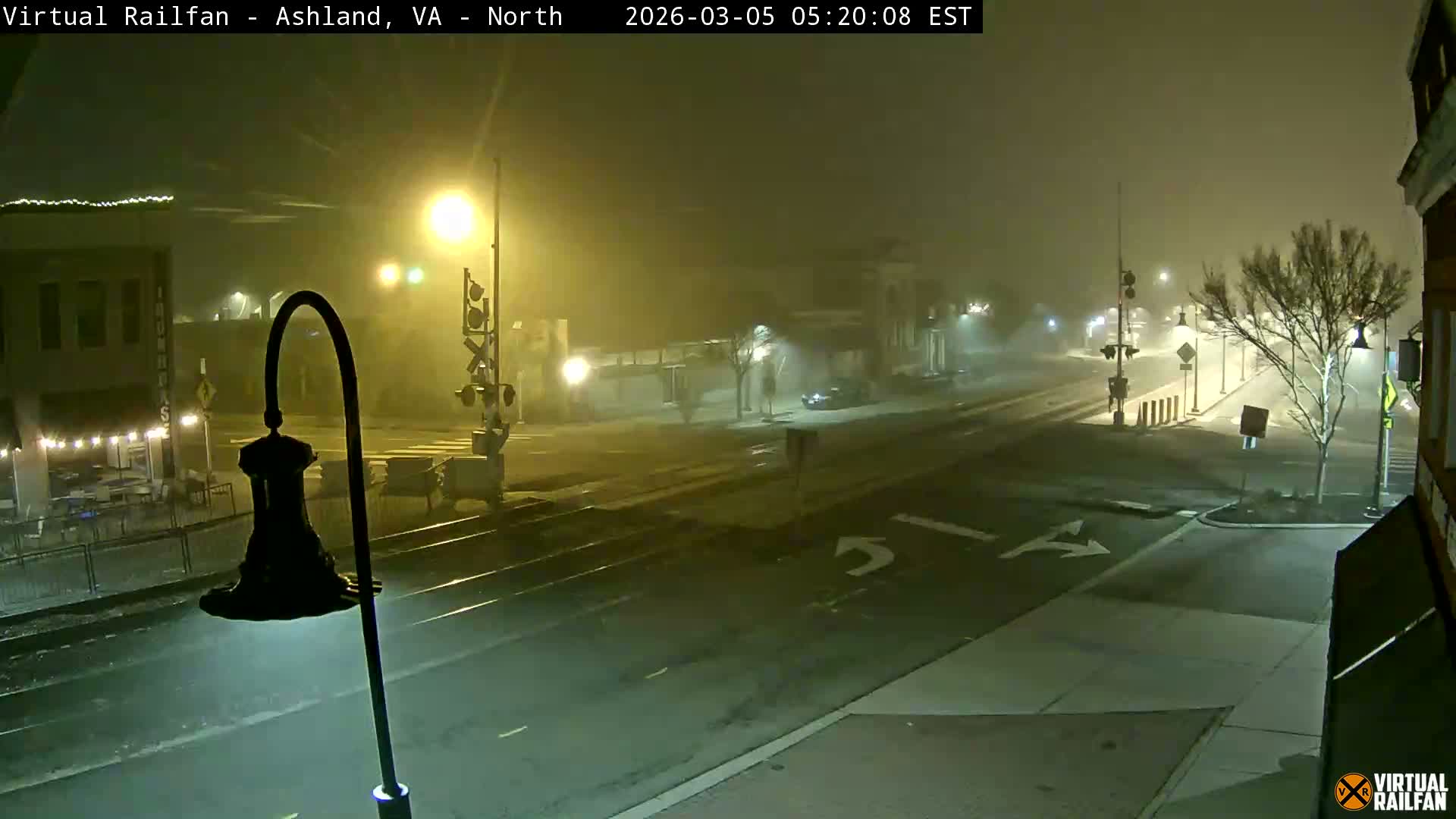 Ashland City East View & Railway Road Live Cam -  Ashland, Hanover, Virginia, USA 