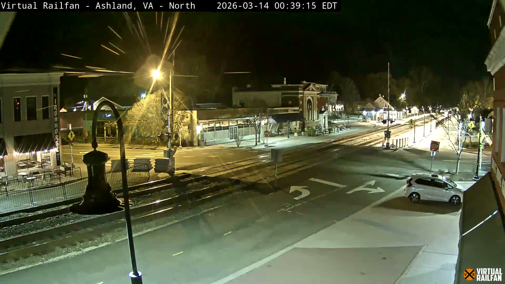Ashland City East View & Railway Road Live Cam -  Ashland, Hanover, Virginia, USA 
