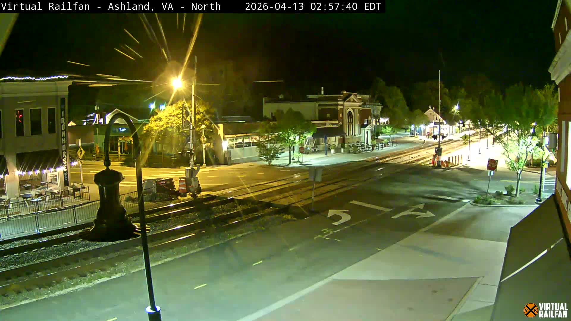 Ashland City East View & Railway Road Live Cam -  Ashland, Hanover, Virginia, USA 