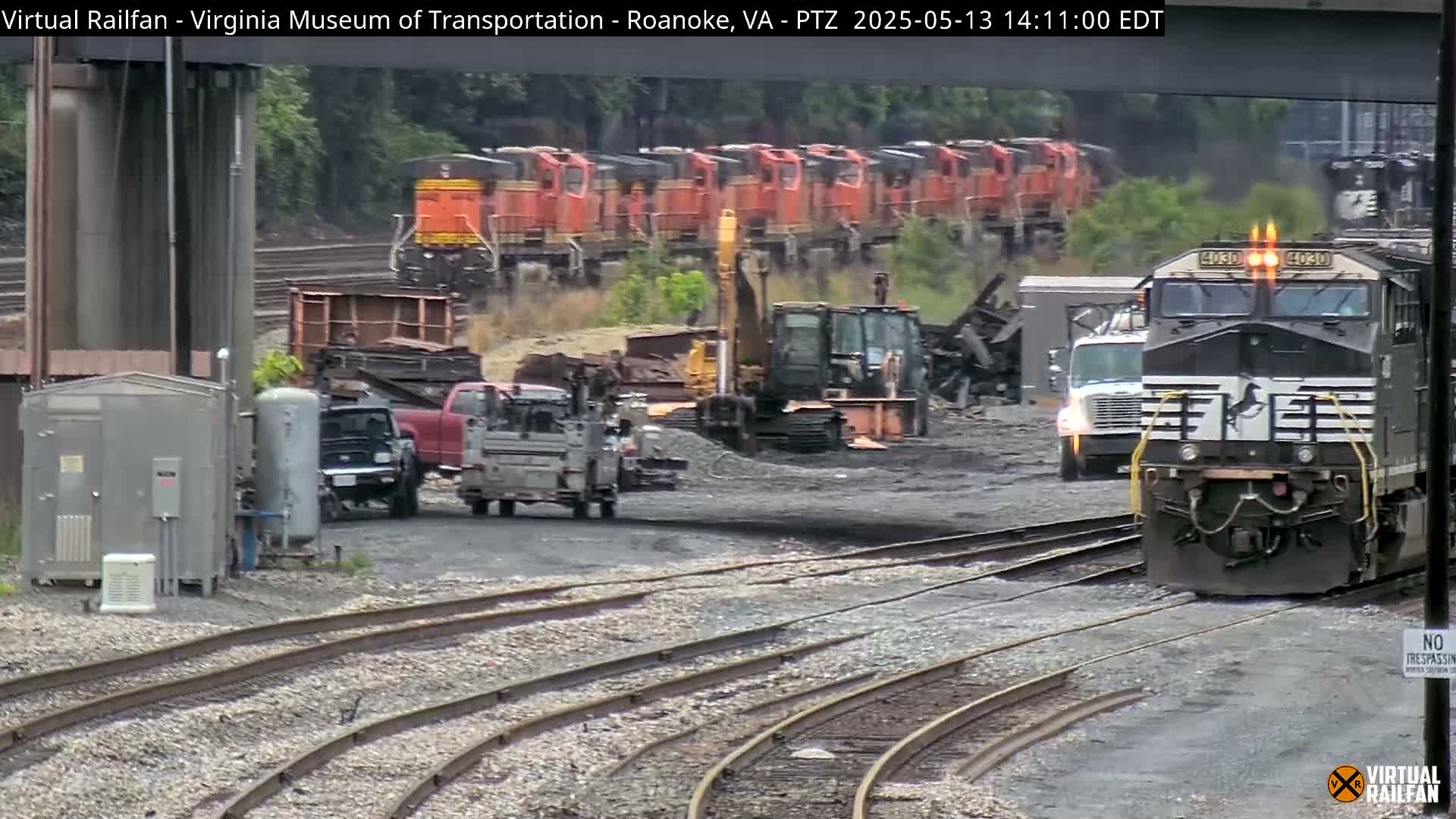 Roanoke Train Depot & Railroad Live Cam - Roanoke, Virginia, USA 
