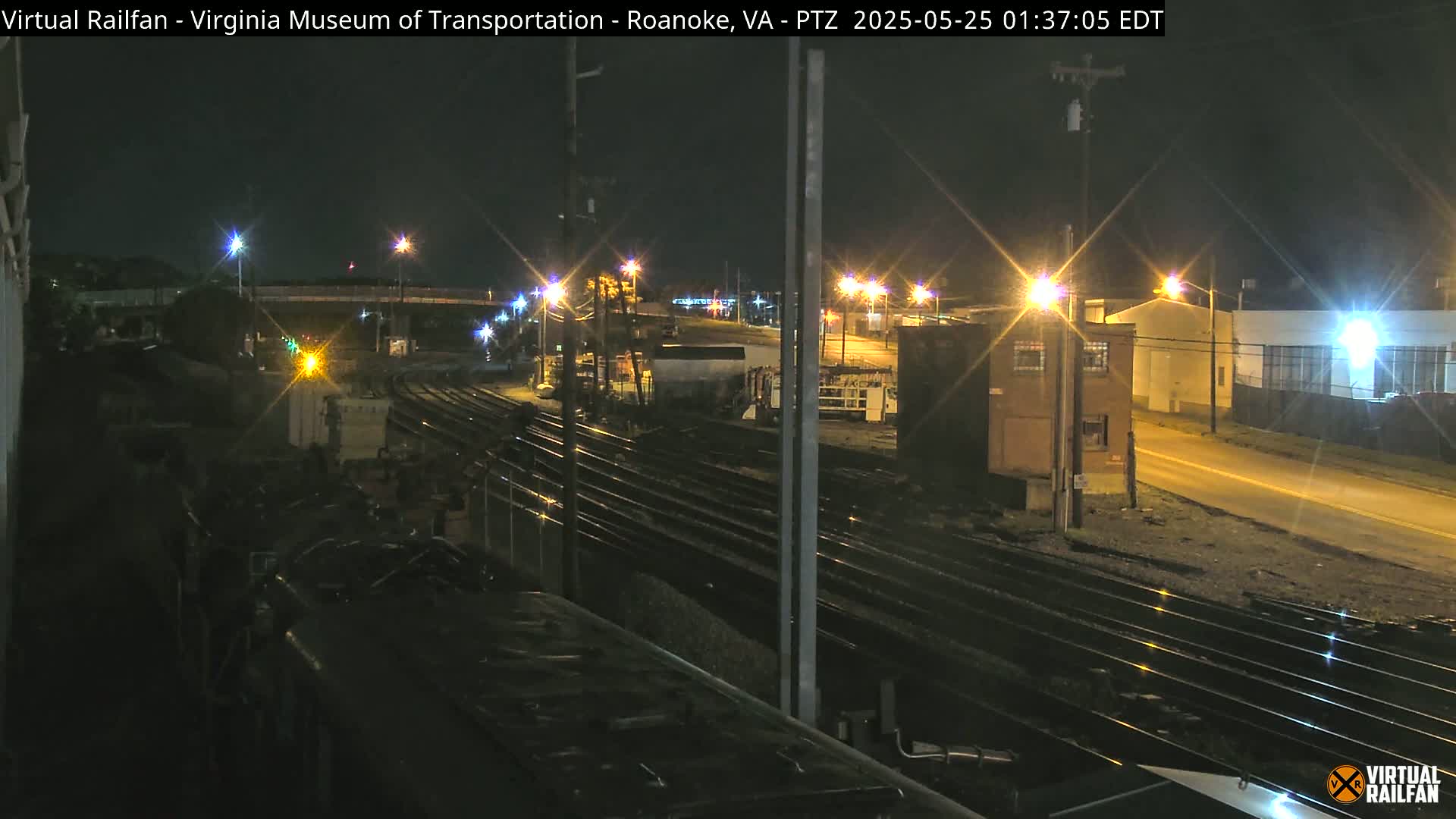 Roanoke Train Depot & Railroad Live Cam - Roanoke, Virginia, USA 