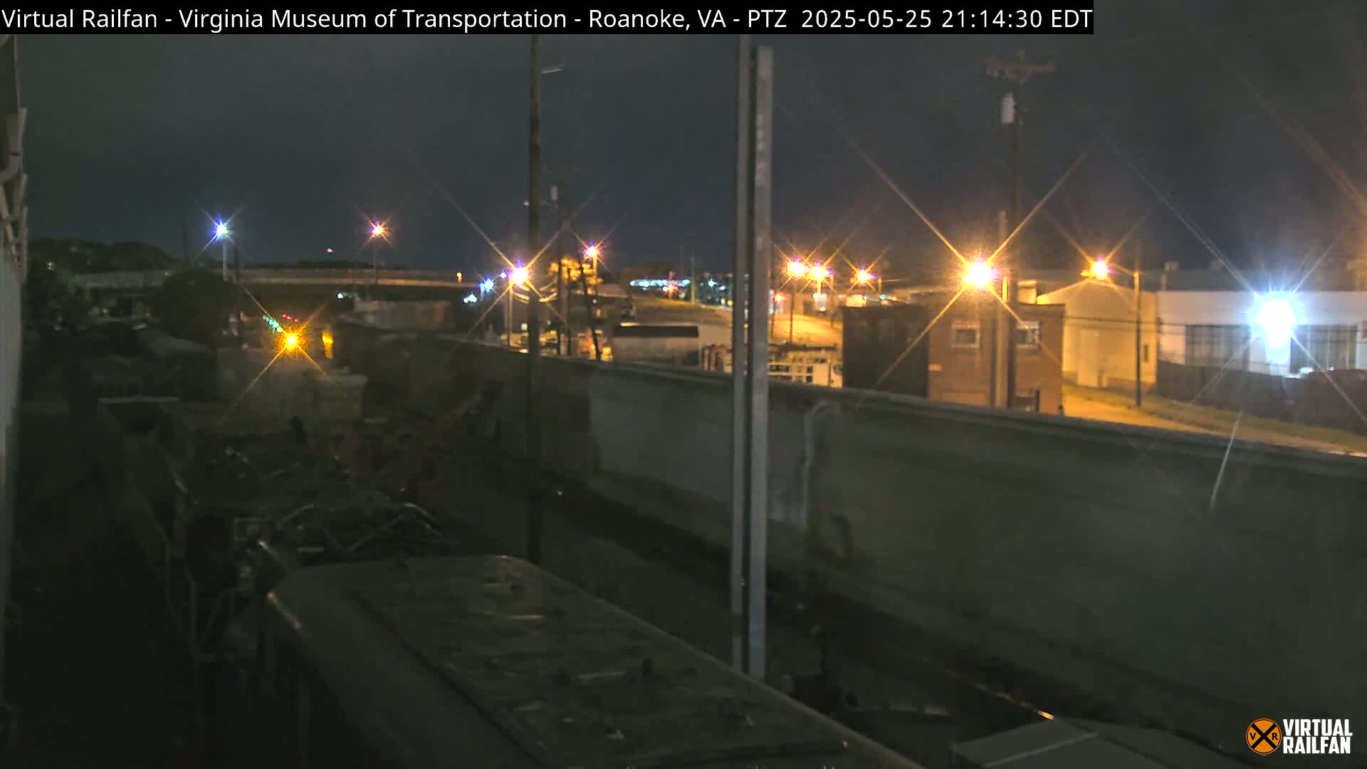 Roanoke Train Depot & Railroad Live Cam - Roanoke, Virginia, USA 