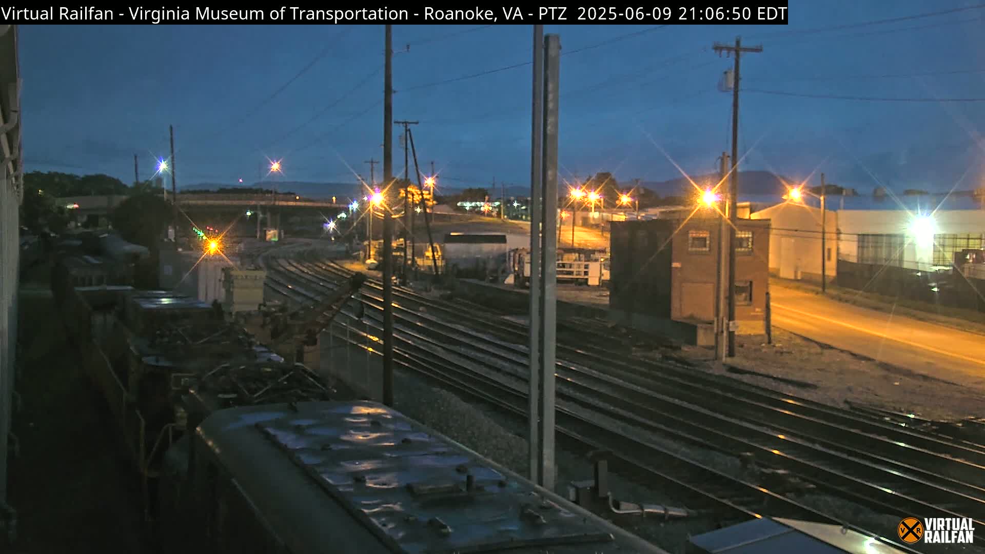 Roanoke Train Depot & Railroad Live Cam - Roanoke, Virginia, USA 