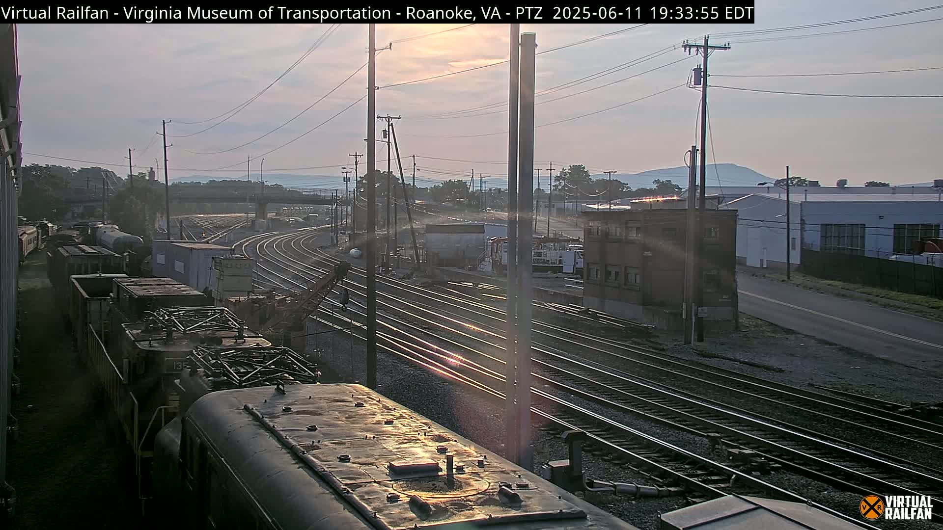 Roanoke Train Depot & Railroad Live Cam - Roanoke, Virginia, USA 