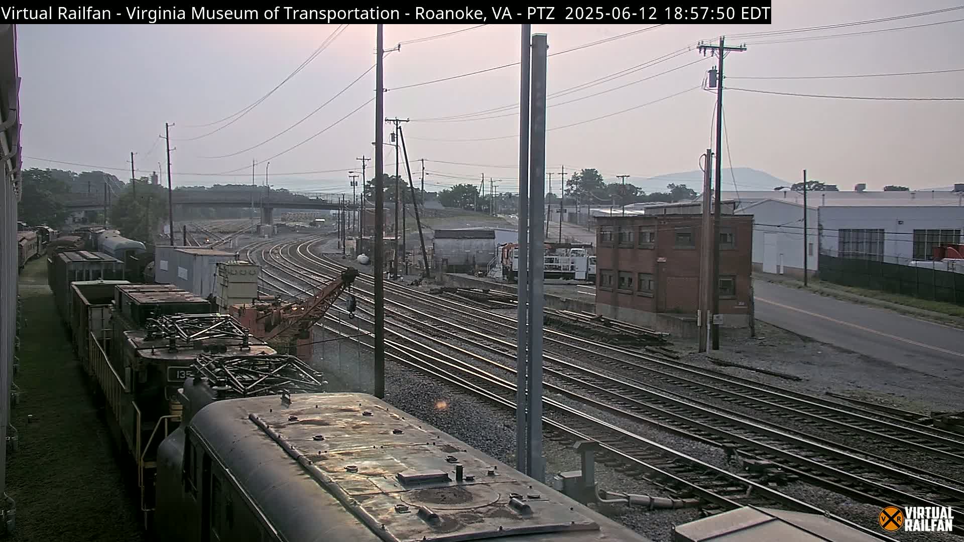 Roanoke Train Depot & Railroad Live Cam - Roanoke, Virginia, USA 