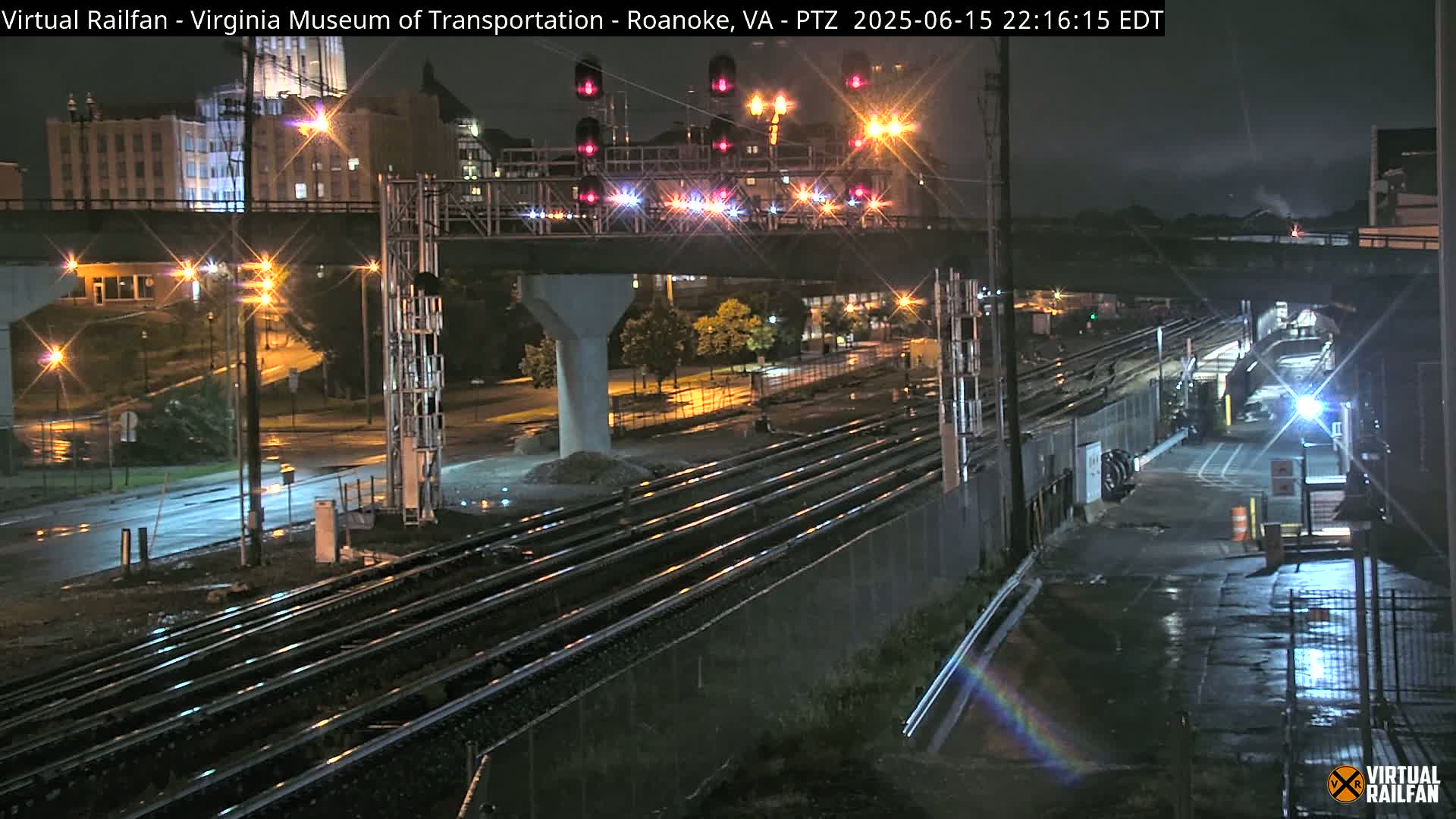 Roanoke Train Depot & Railroad Live Cam - Roanoke, Virginia, USA 