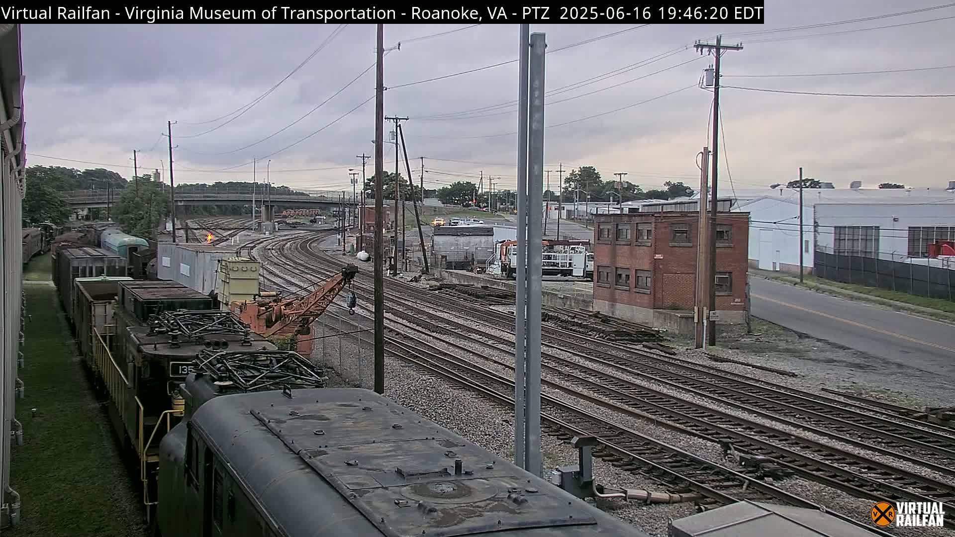 Roanoke Train Depot & Railroad Live Cam - Roanoke, Virginia, USA 