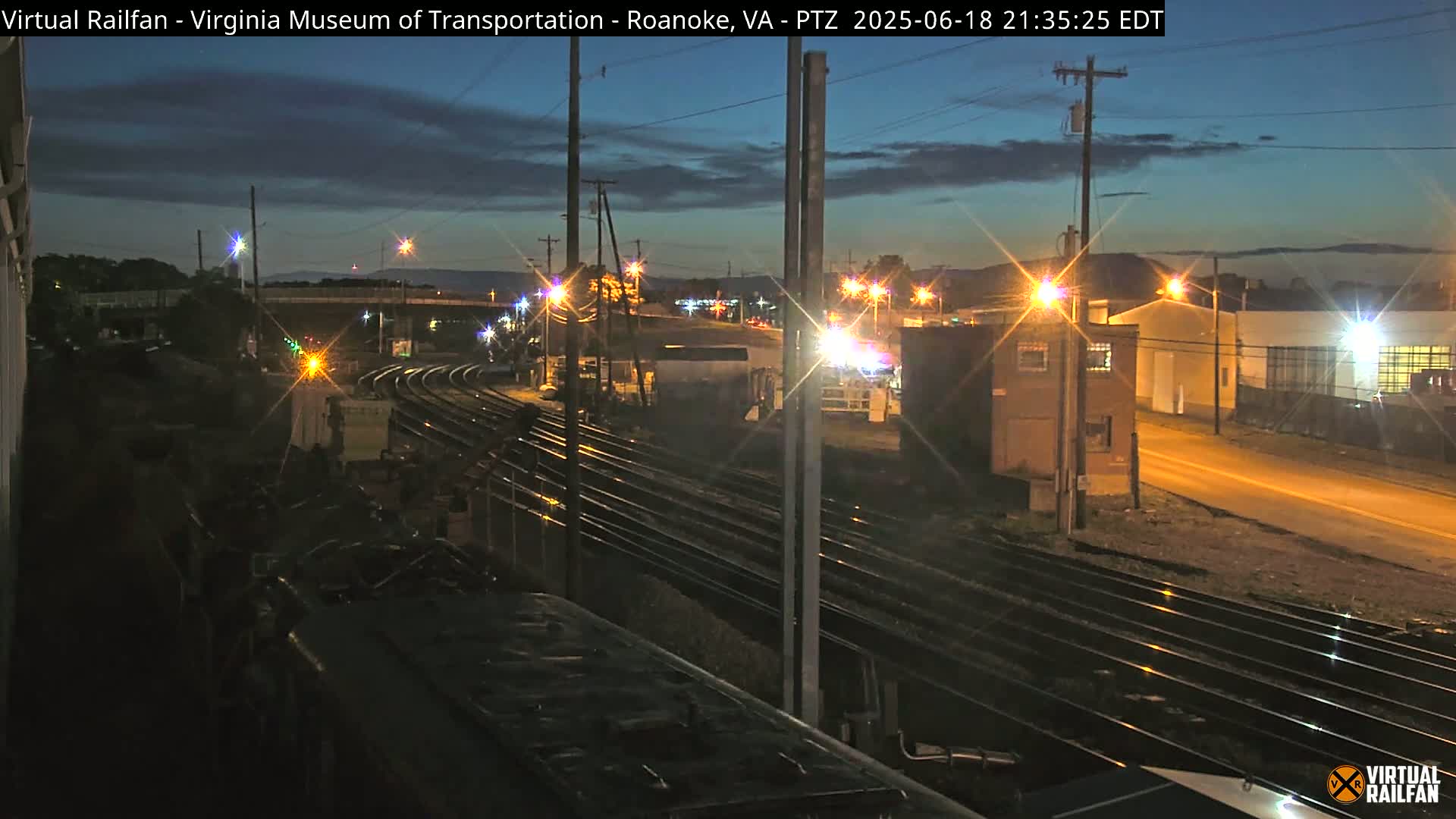 Roanoke Train Depot & Railroad Live Cam - Roanoke, Virginia, USA 