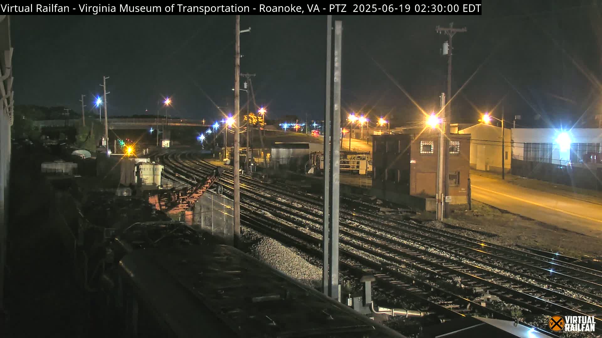 Roanoke Train Depot & Railroad Live Cam - Roanoke, Virginia, USA 