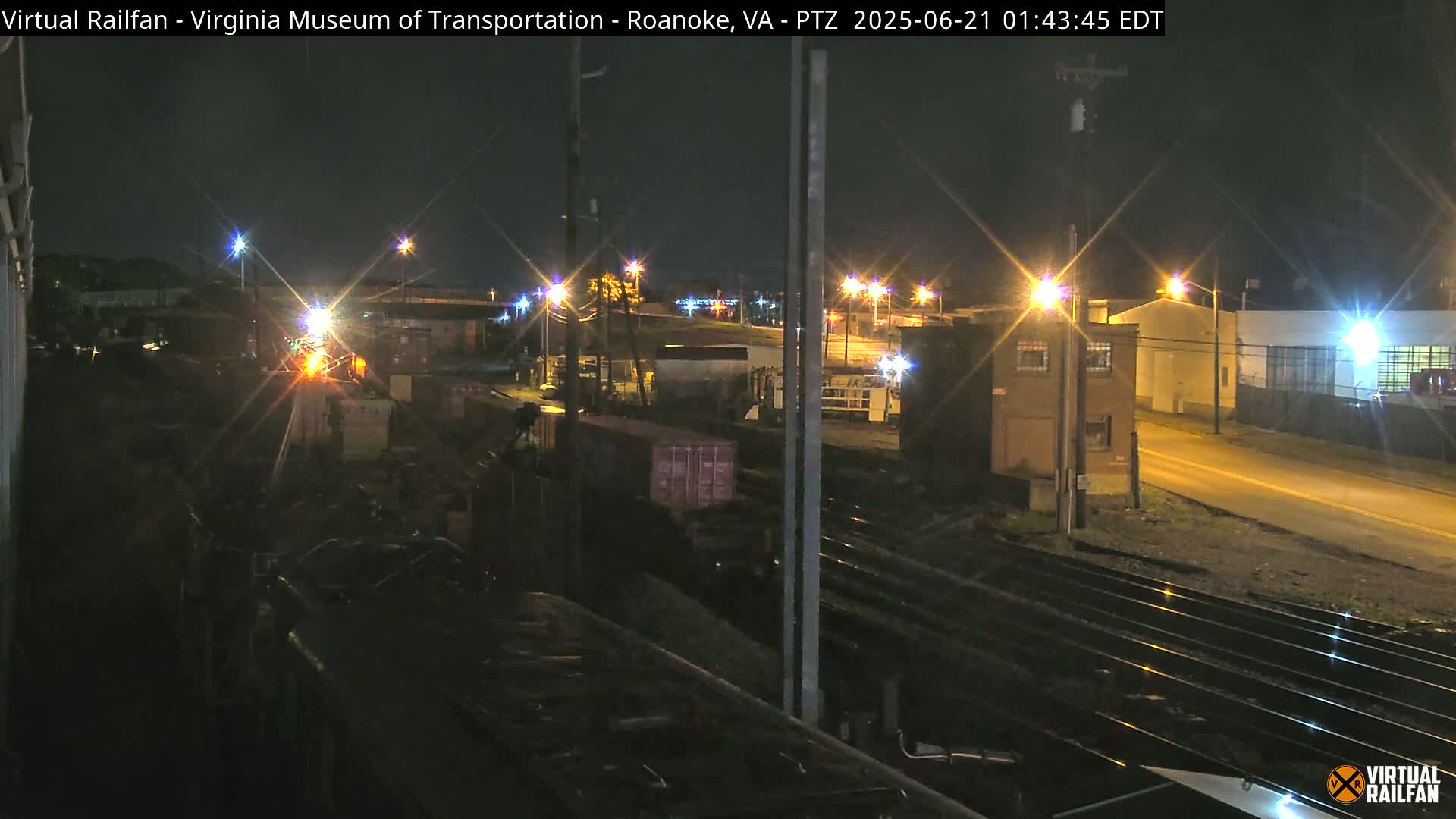 Roanoke Train Depot & Railroad Live Cam - Roanoke, Virginia, USA 