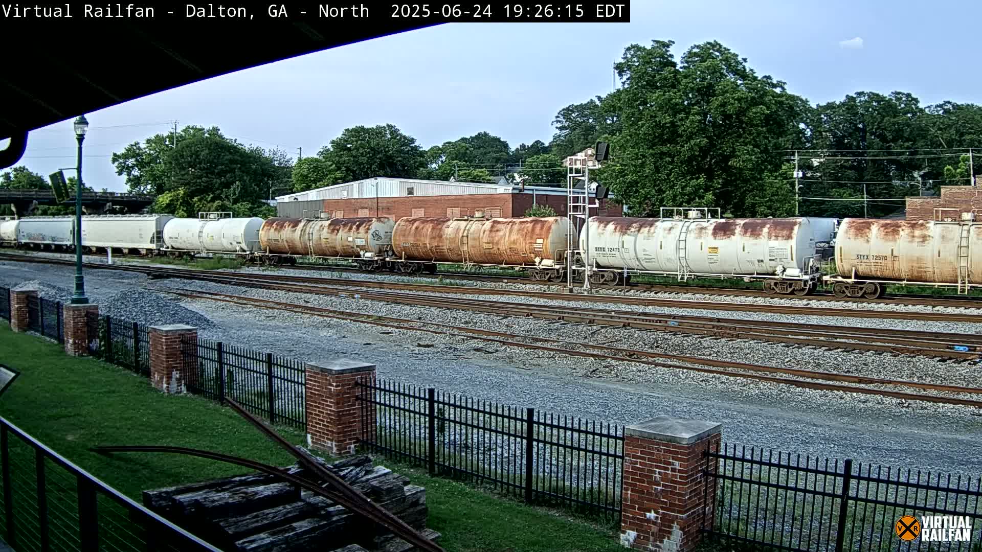 Roanoke Train Depot & Railroad Live Cam - Roanoke, Virginia, USA 