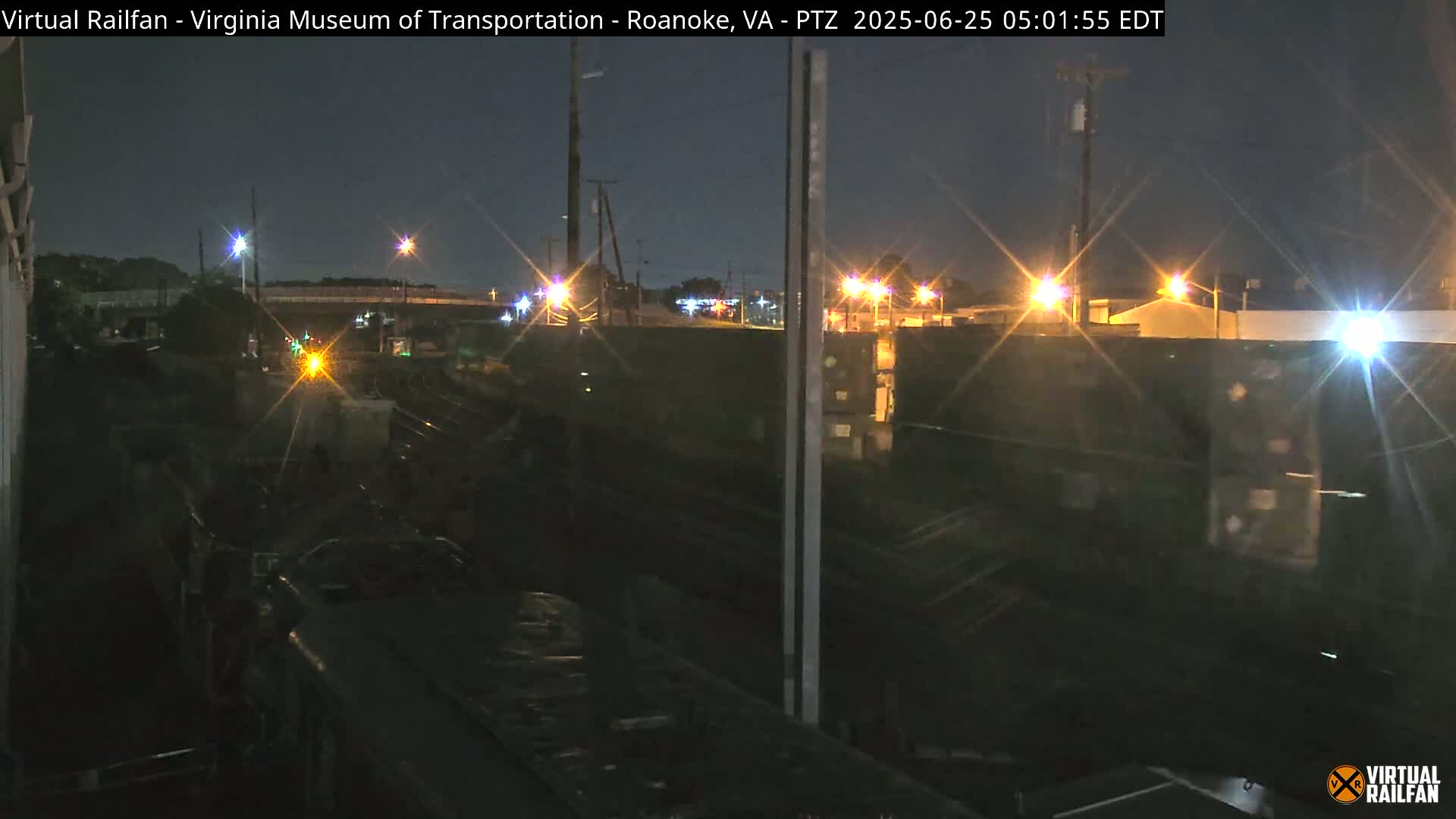 Roanoke Train Depot & Railroad Live Cam - Roanoke, Virginia, USA 