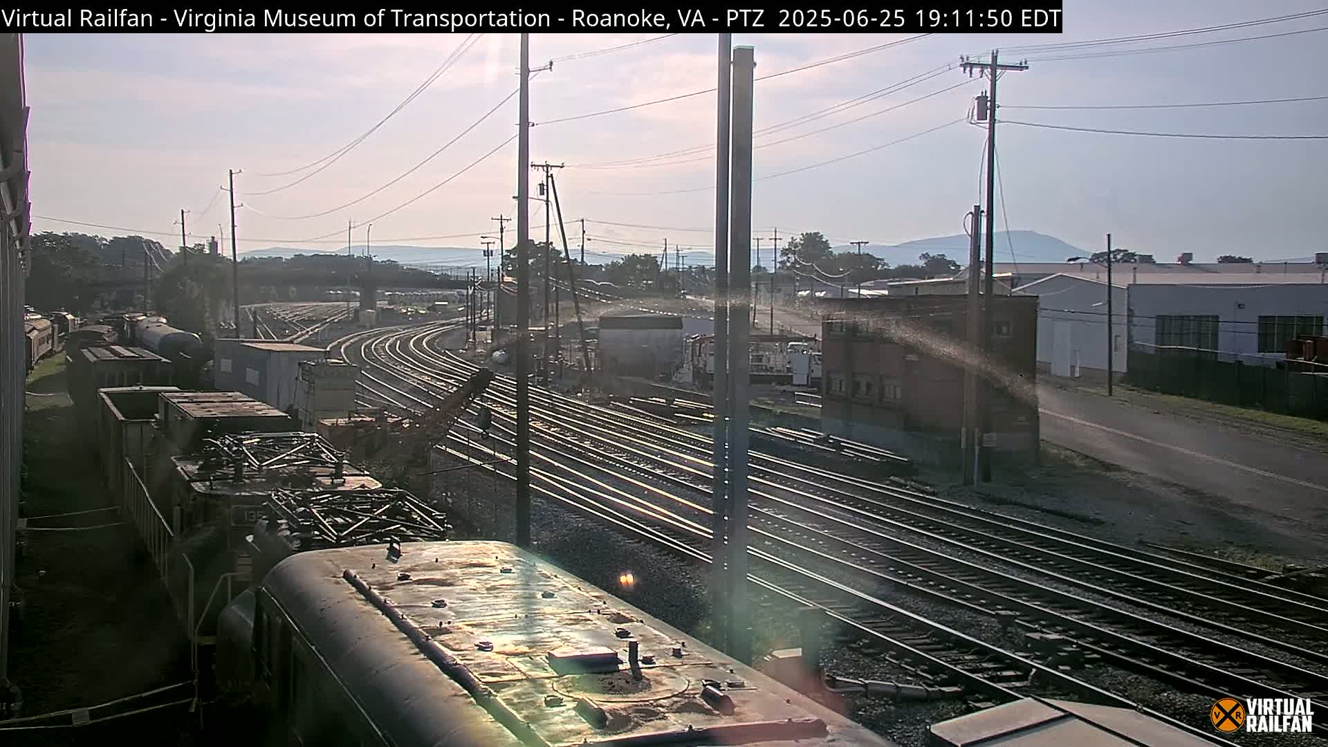 Roanoke Train Depot & Railroad Live Cam - Roanoke, Virginia, USA 