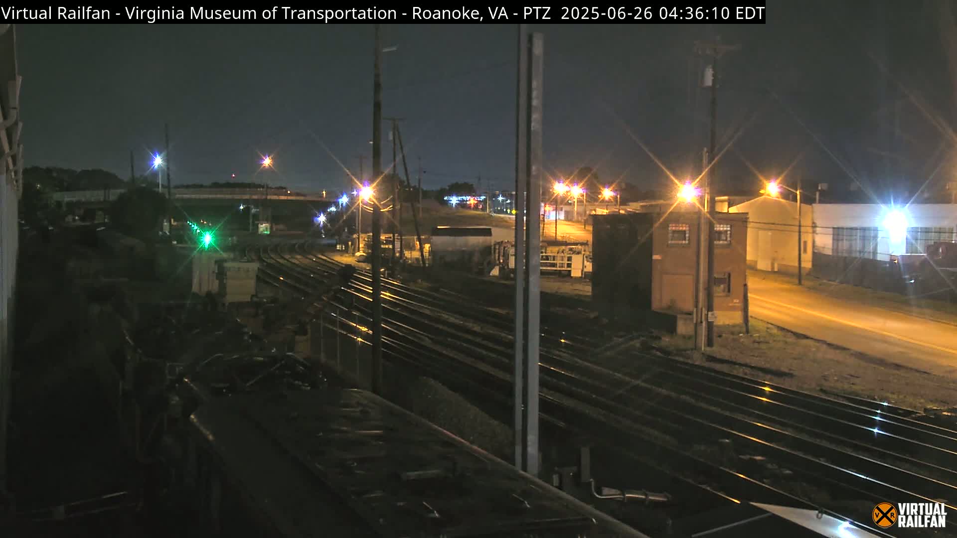 Roanoke Train Depot & Railroad Live Cam - Roanoke, Virginia, USA 