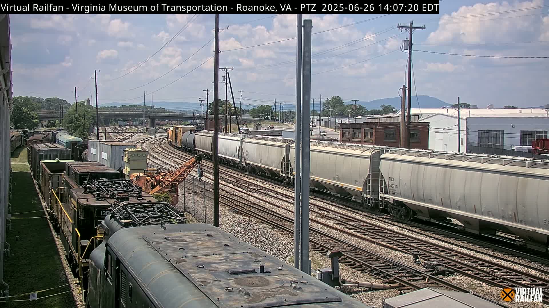 Roanoke Train Depot & Railroad Live Cam - Roanoke, Virginia, USA 