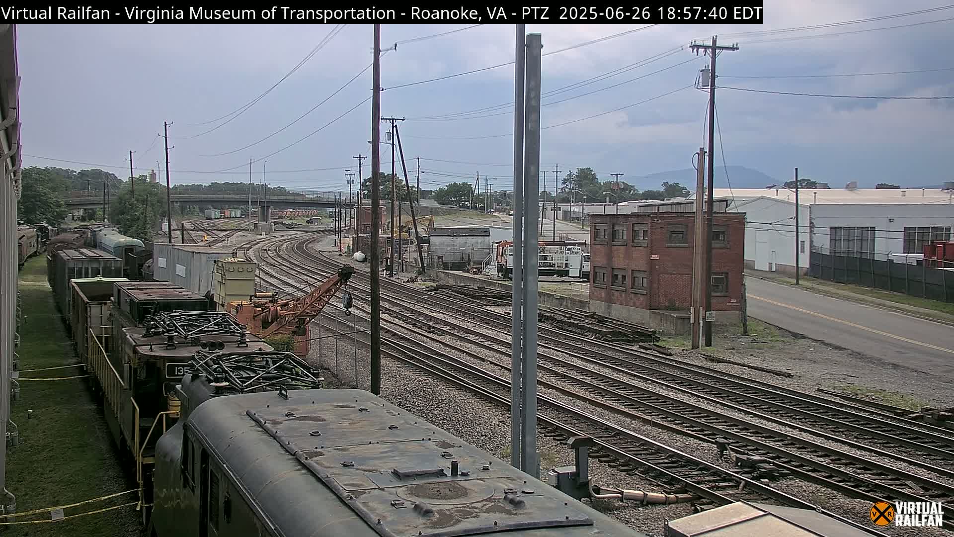 Roanoke Train Depot & Railroad Live Cam - Roanoke, Virginia, USA 