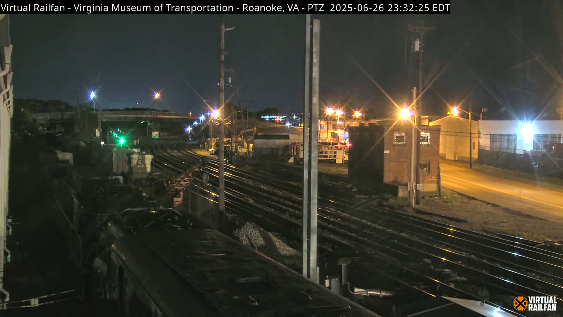 Roanoke Train Depot & Railroad Live Cam - Roanoke, Virginia, USA 
