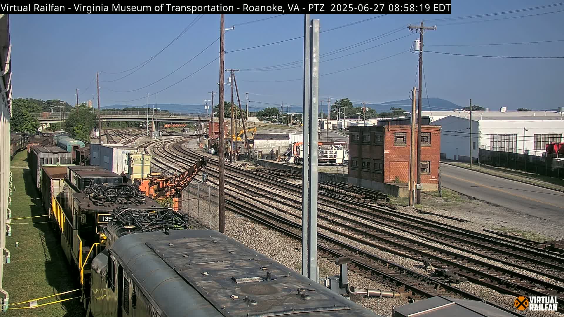 Roanoke Train Depot & Railroad Live Cam - Roanoke, Virginia, USA 