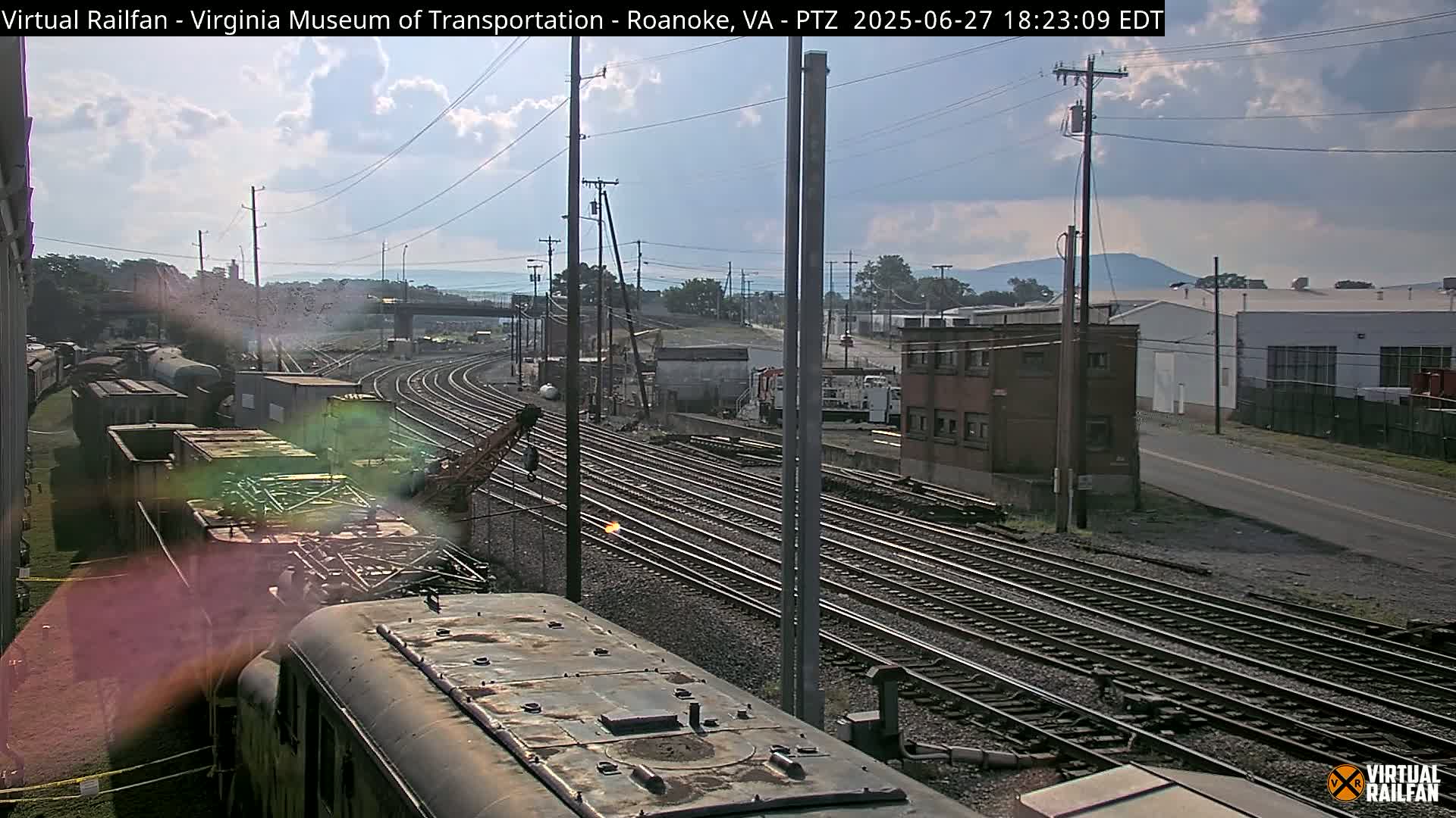 Roanoke Train Depot & Railroad Live Cam - Roanoke, Virginia, USA 