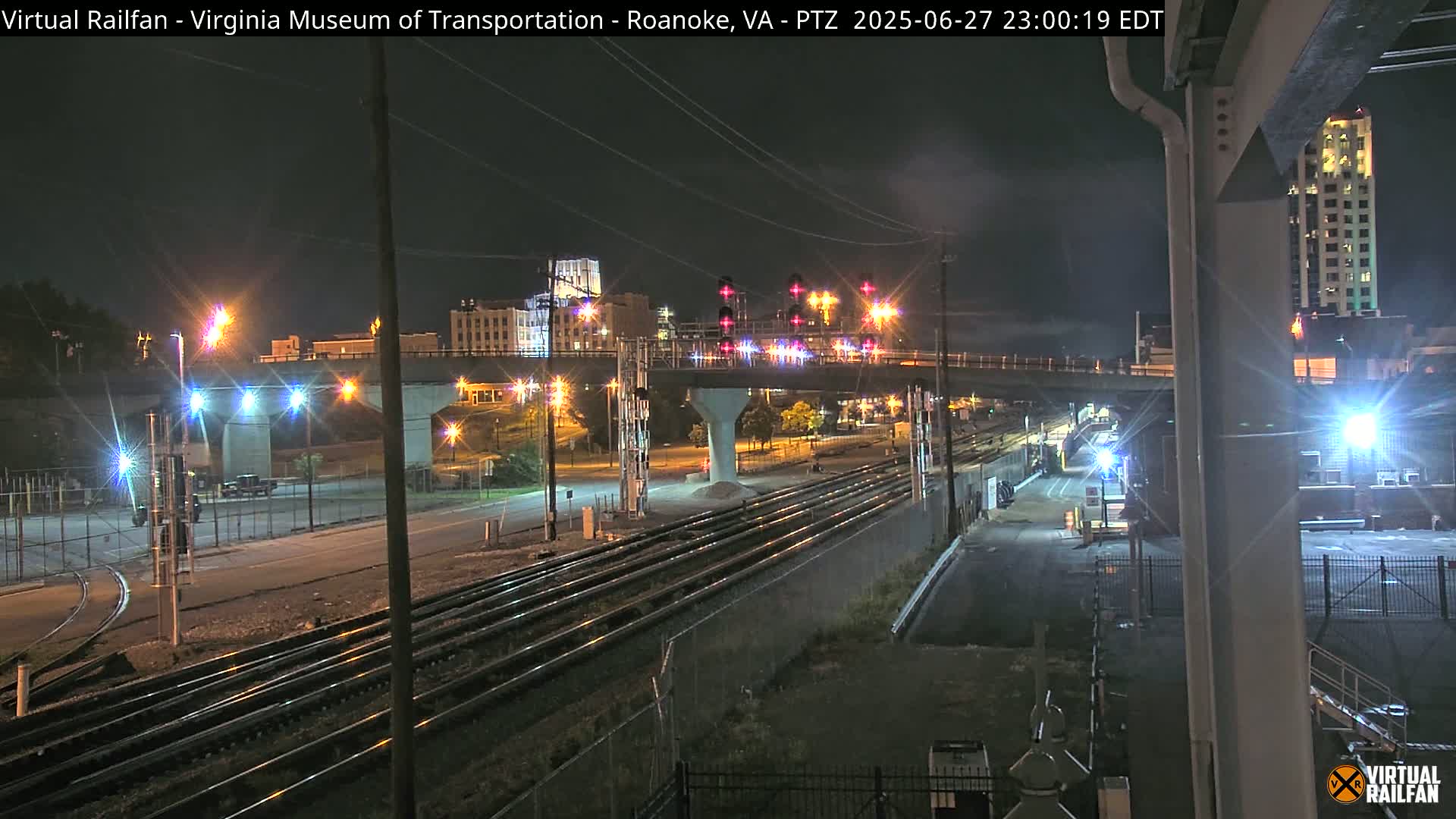 Roanoke Train Depot & Railroad Live Cam - Roanoke, Virginia, USA 