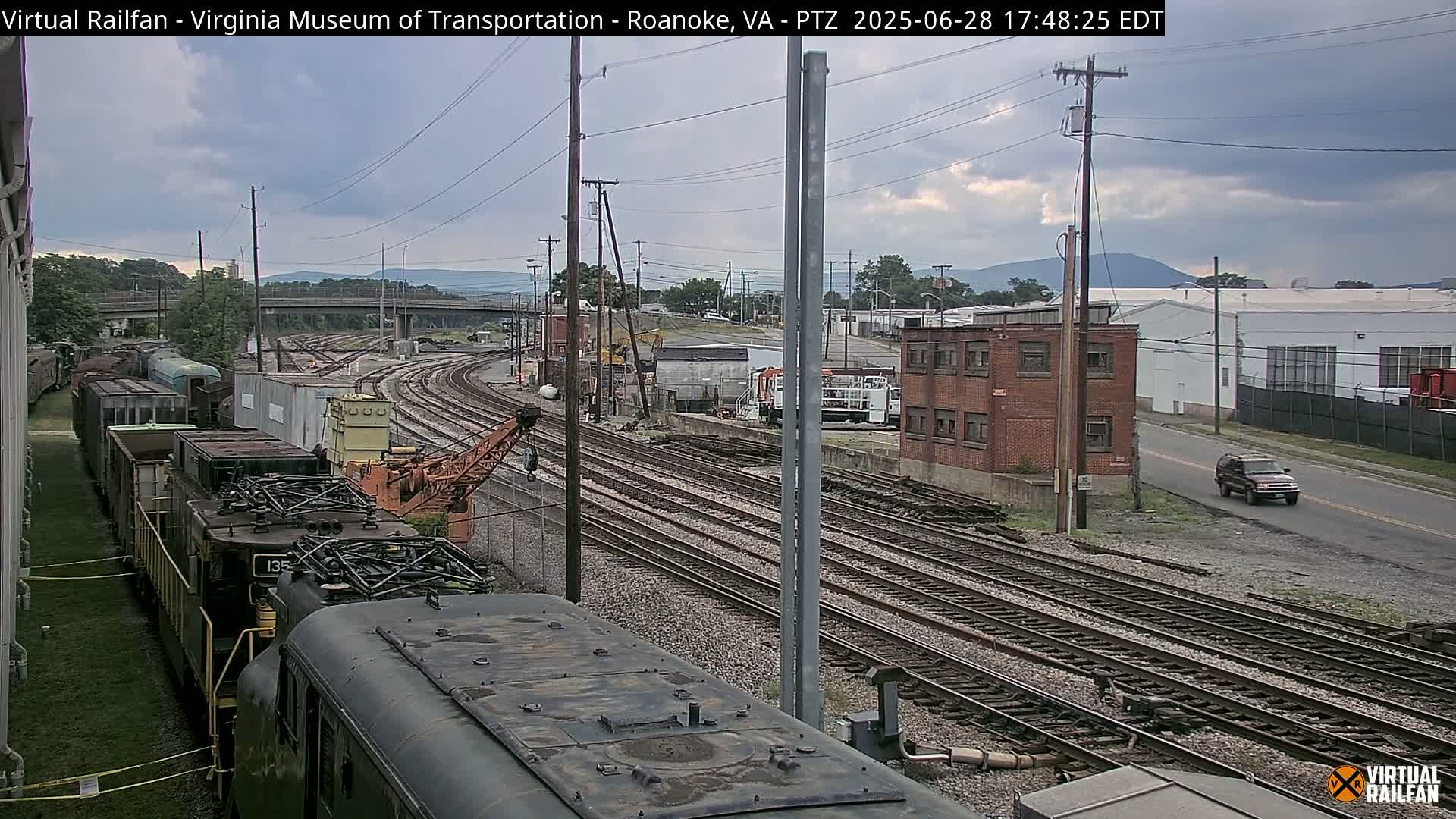 Roanoke Train Depot & Railroad Live Cam - Roanoke, Virginia, USA 