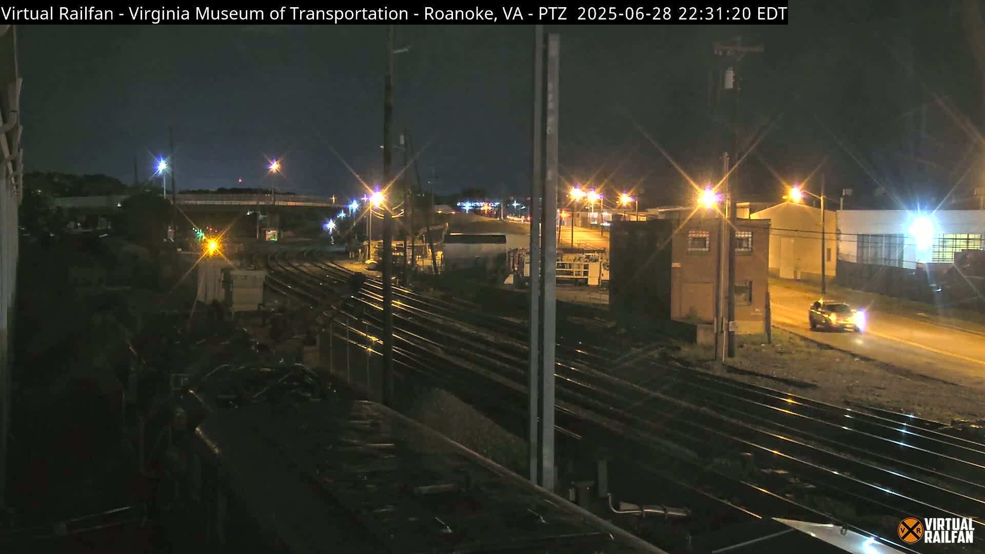 Roanoke Train Depot & Railroad Live Cam - Roanoke, Virginia, USA 