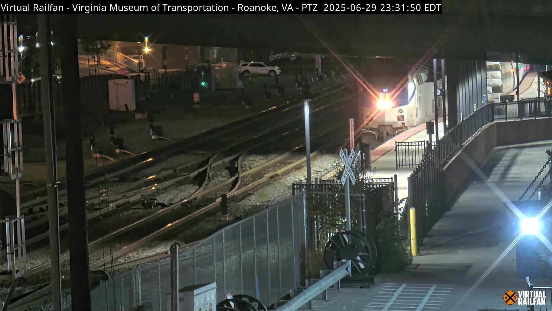 Roanoke Train Depot & Railroad Live Cam - Roanoke, Virginia, USA 