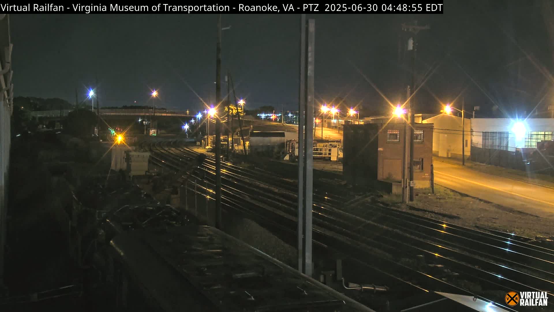 Roanoke Train Depot & Railroad Live Cam - Roanoke, Virginia, USA 