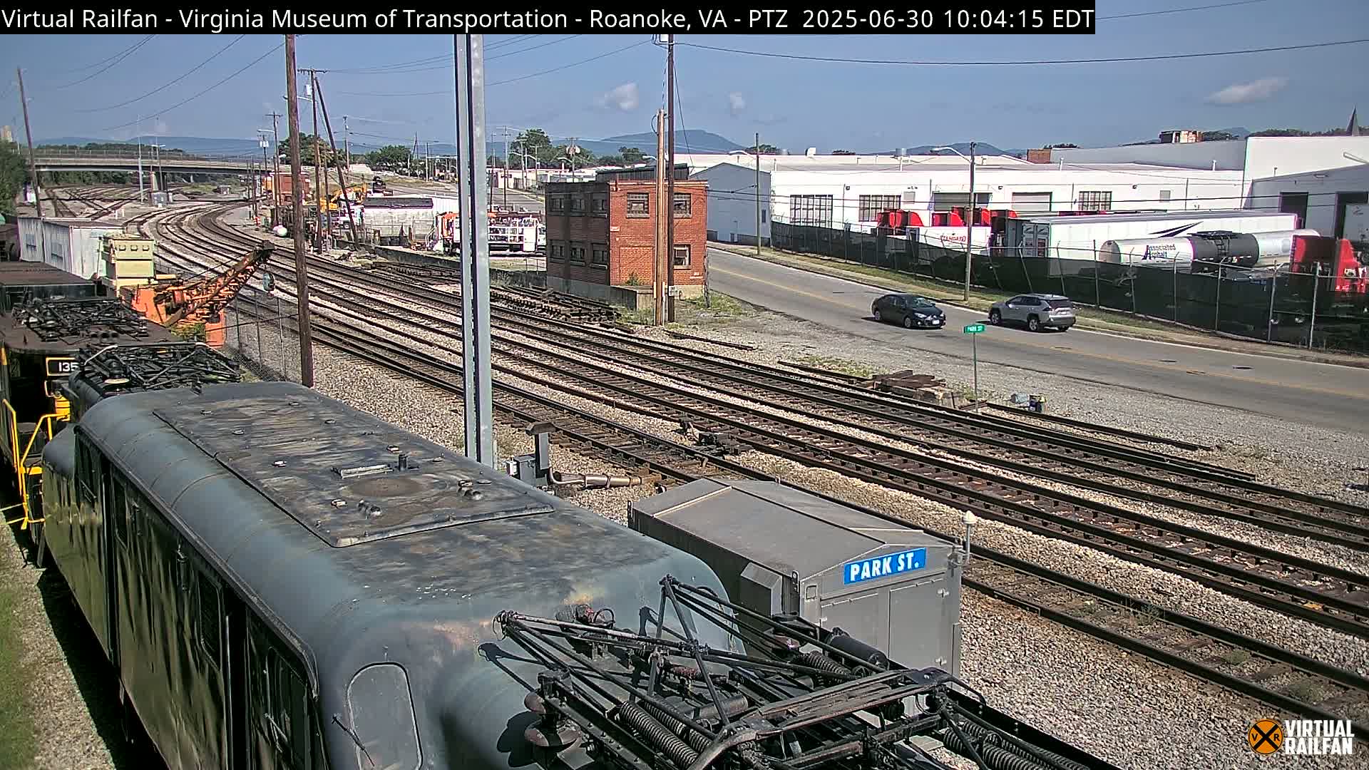 Roanoke Train Depot & Railroad Live Cam - Roanoke, Virginia, USA 