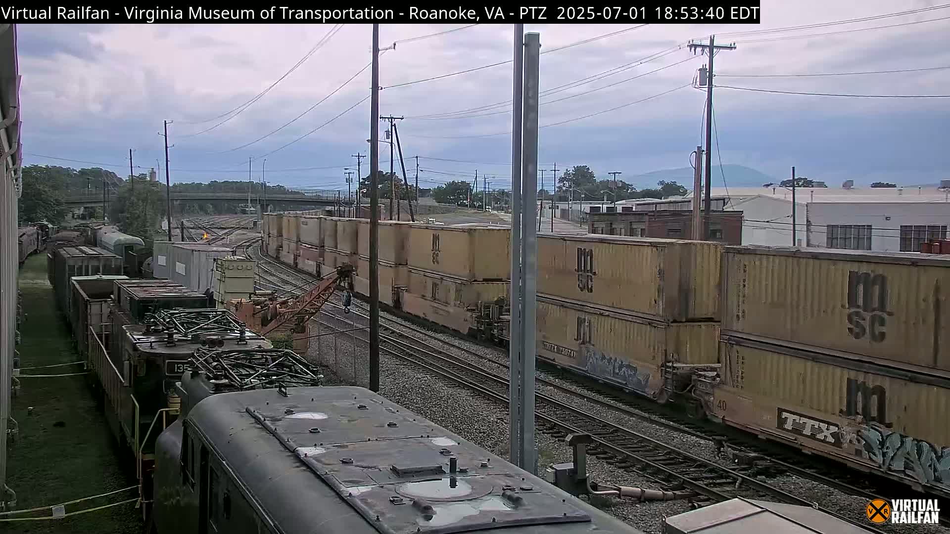 Roanoke Train Depot & Railroad Live Cam - Roanoke, Virginia, USA 