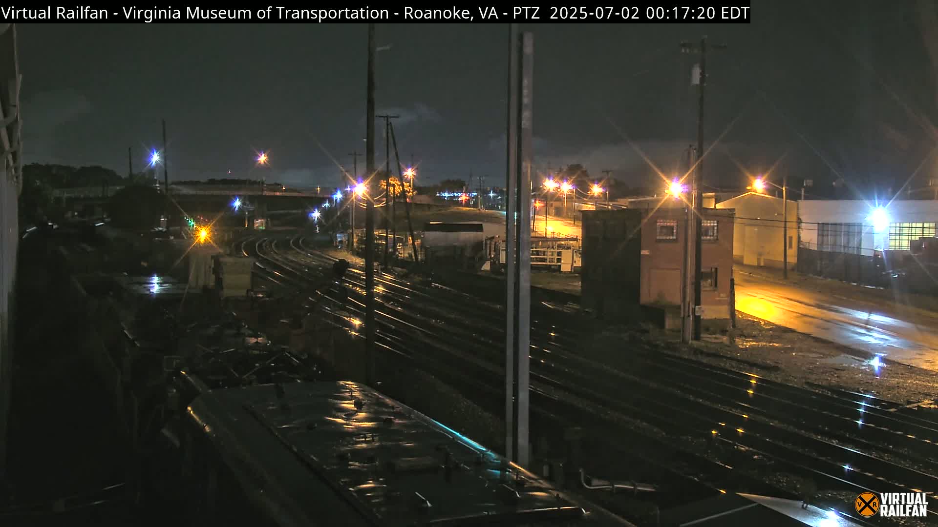 Roanoke Train Depot & Railroad Live Cam - Roanoke, Virginia, USA 
