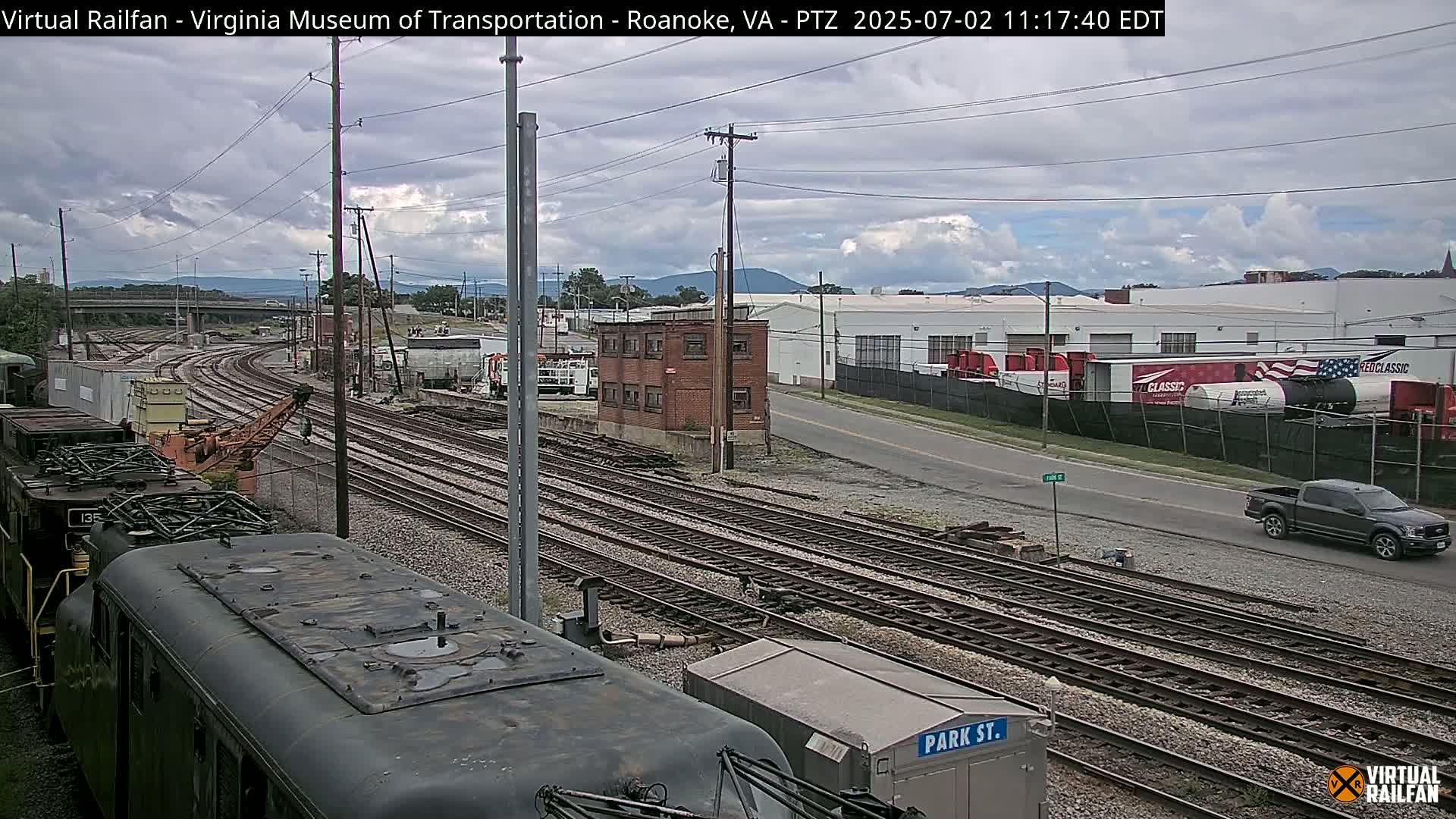 Roanoke Train Depot & Railroad Live Cam - Roanoke, Virginia, USA 