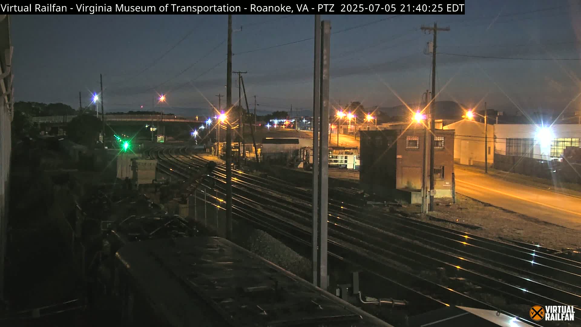 Roanoke Train Depot & Railroad Live Cam - Roanoke, Virginia, USA 