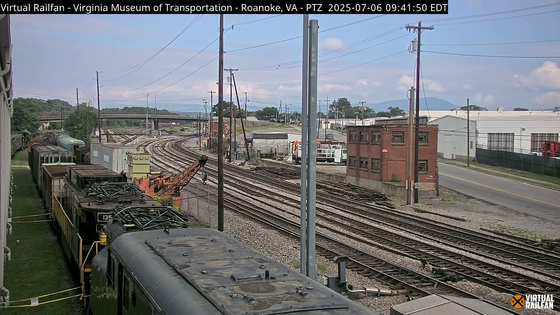 Roanoke Train Depot & Railroad Live Cam - Roanoke, Virginia, USA 