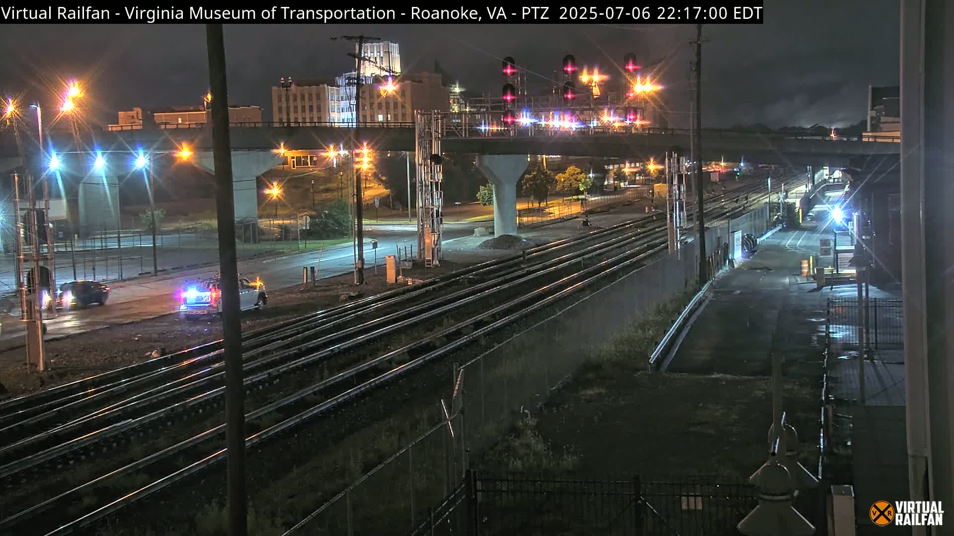 Roanoke Train Depot & Railroad Live Cam - Roanoke, Virginia, USA 