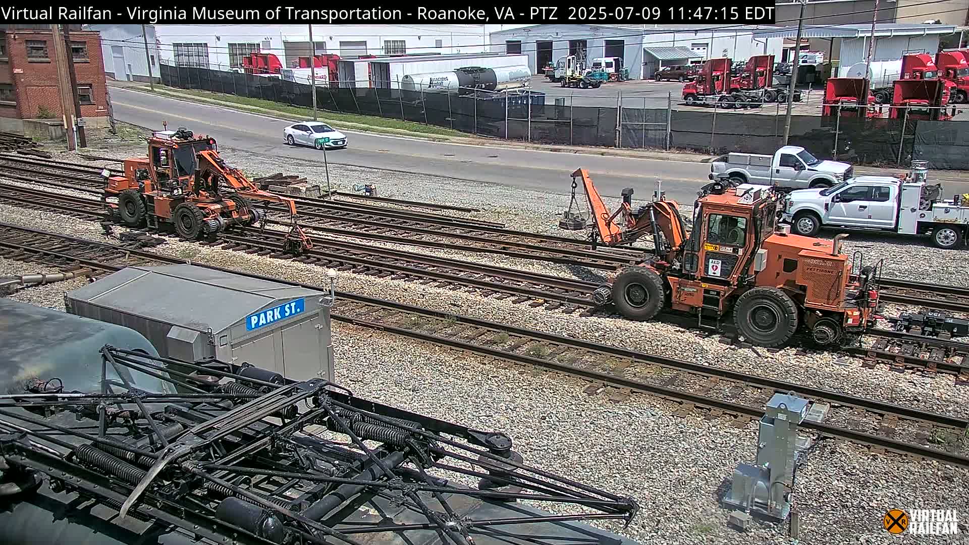 Roanoke Train Depot & Railroad Live Cam - Roanoke, Virginia, USA 