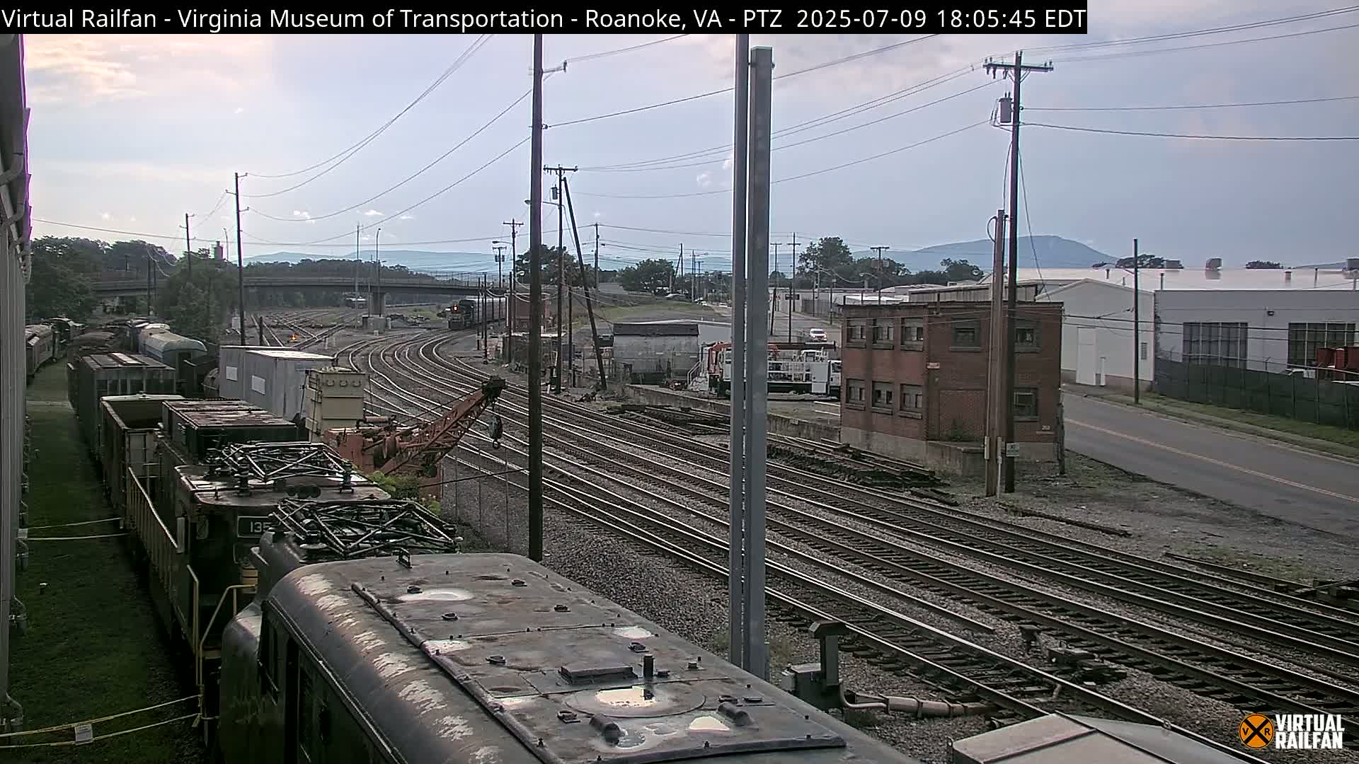 Roanoke Train Depot & Railroad Live Cam - Roanoke, Virginia, USA 