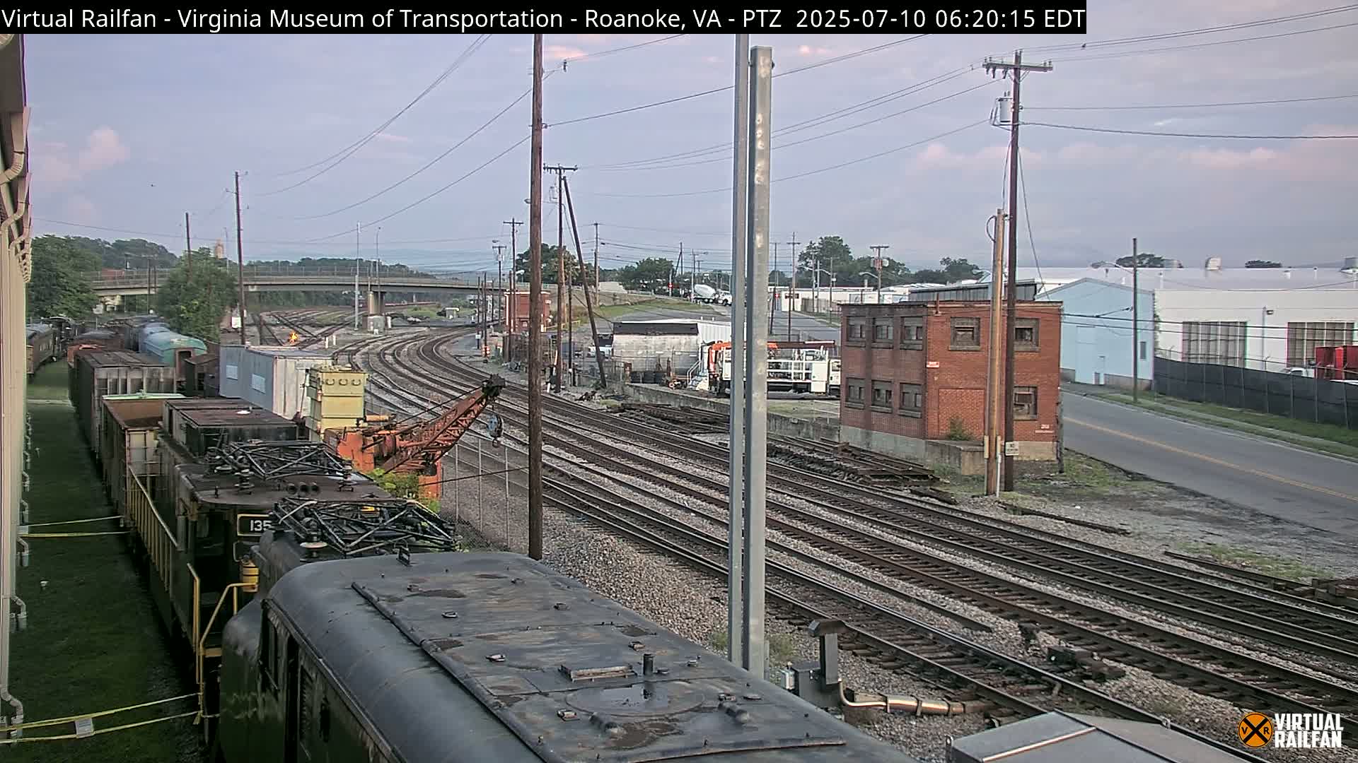 Roanoke Train Depot & Railroad Live Cam - Roanoke, Virginia, USA 