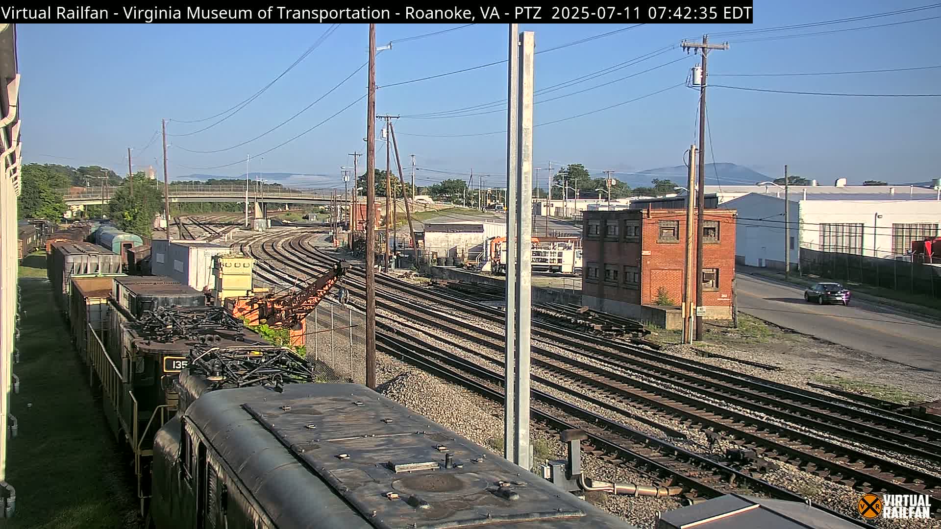 Roanoke Train Depot & Railroad Live Cam - Roanoke, Virginia, USA 