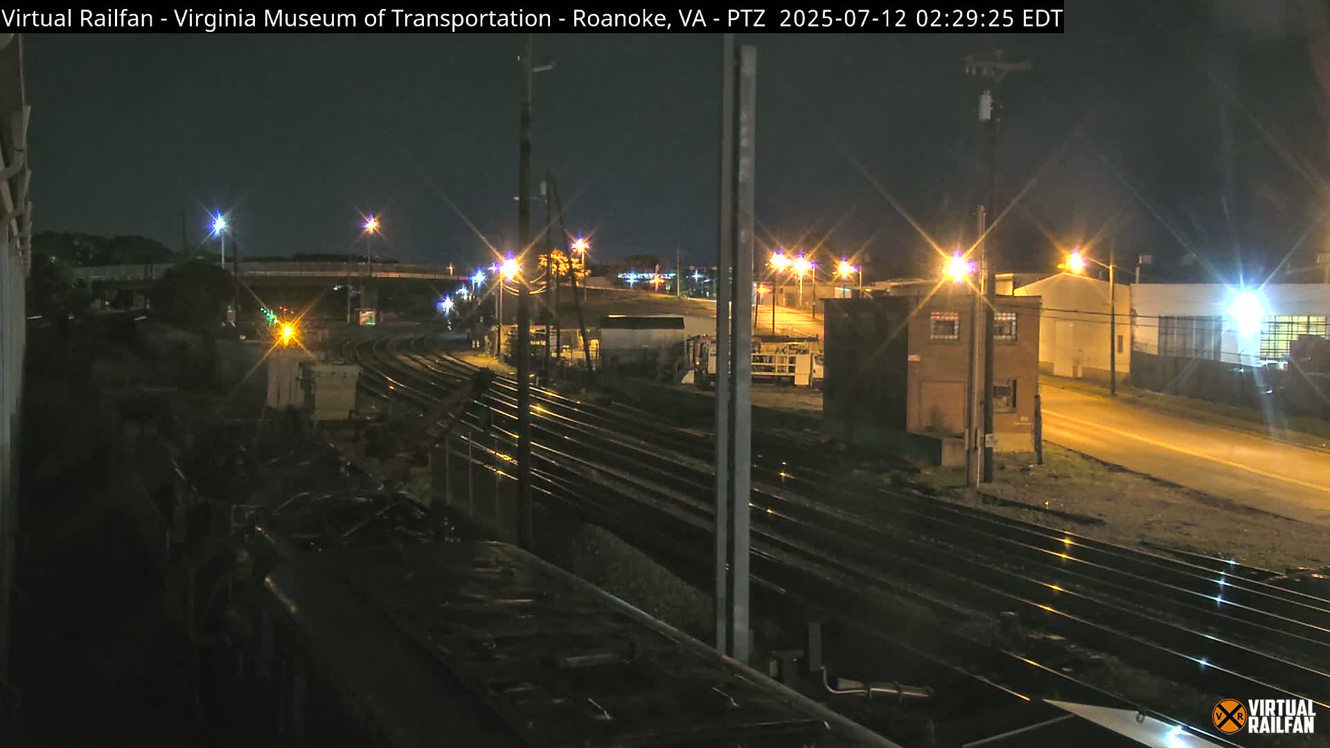 Roanoke Train Depot & Railroad Live Cam - Roanoke, Virginia, USA 