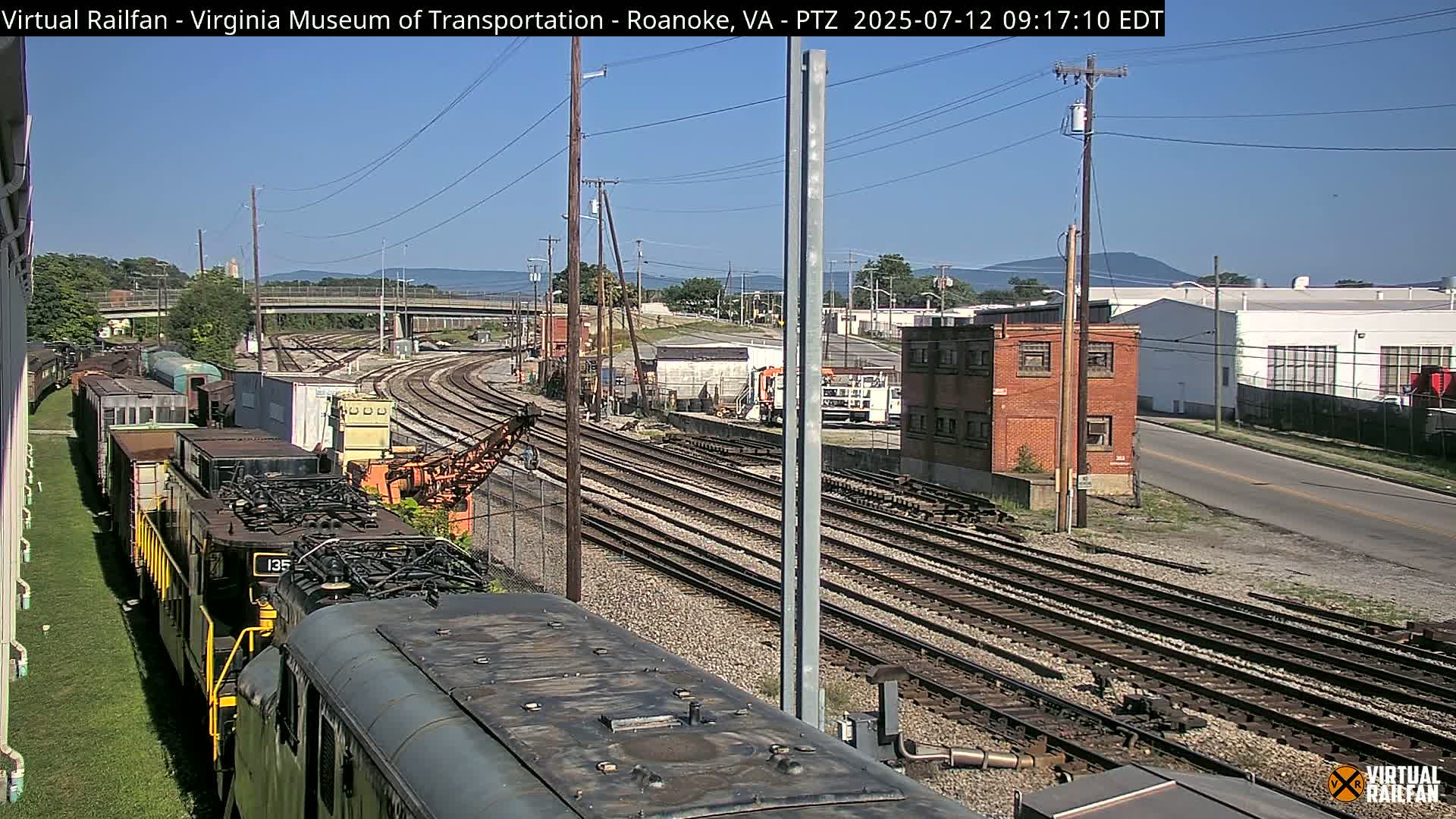 Roanoke Train Depot & Railroad Live Cam - Roanoke, Virginia, USA 