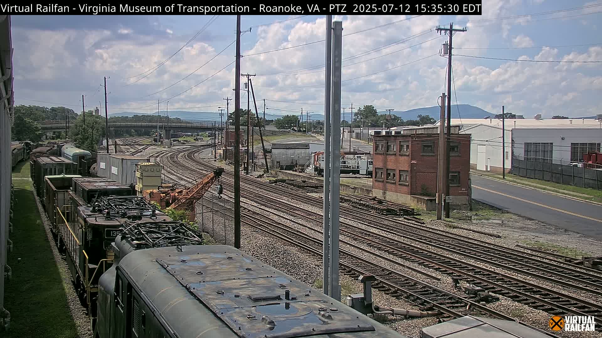 Roanoke Train Depot & Railroad Live Cam - Roanoke, Virginia, USA 