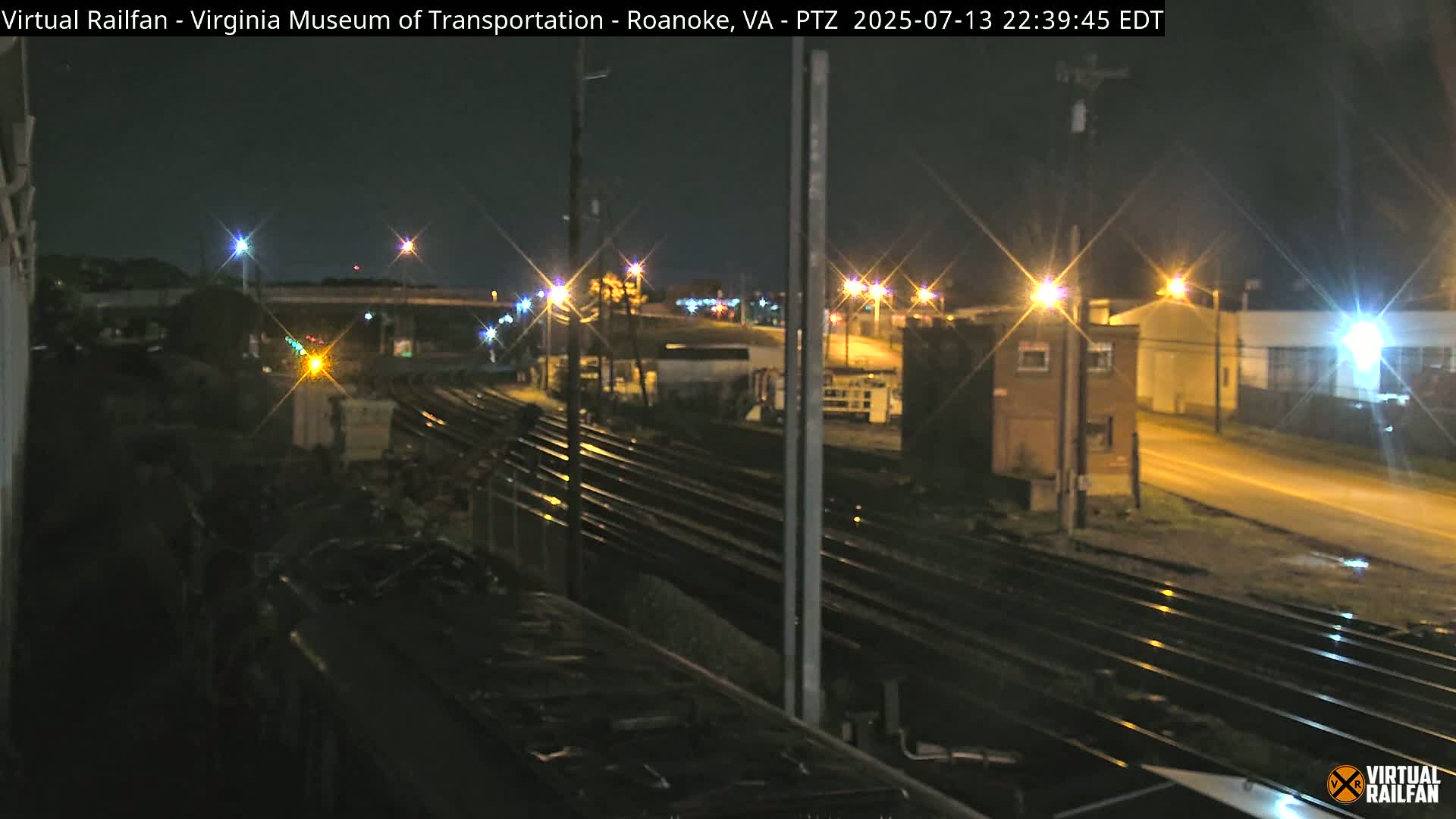 Roanoke Train Depot & Railroad Live Cam - Roanoke, Virginia, USA 