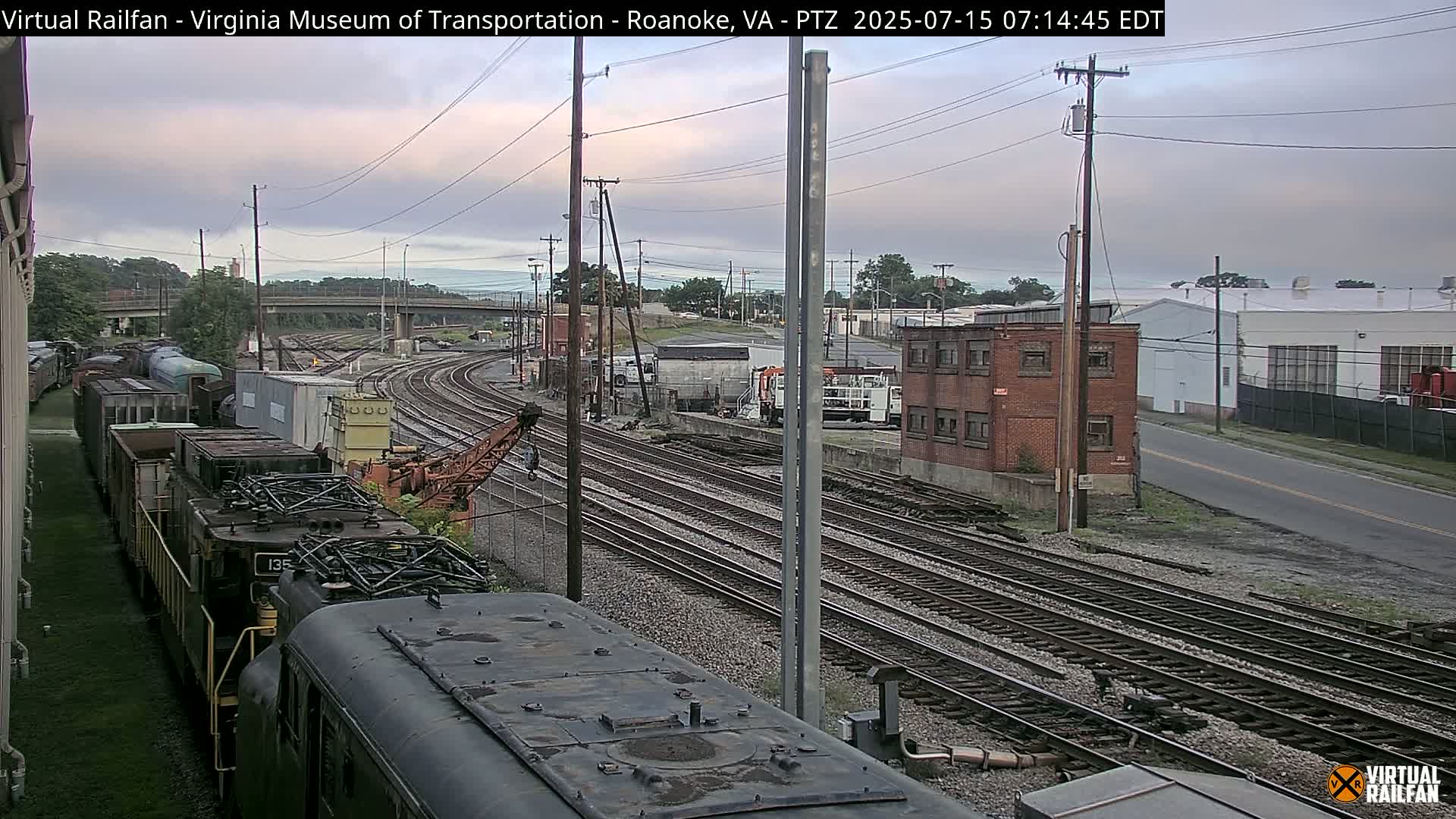 Roanoke Train Depot & Railroad Live Cam - Roanoke, Virginia, USA 