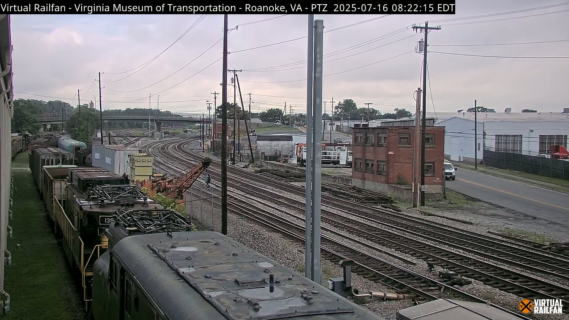 Roanoke Train Depot & Railroad Live Cam - Roanoke, Virginia, USA 