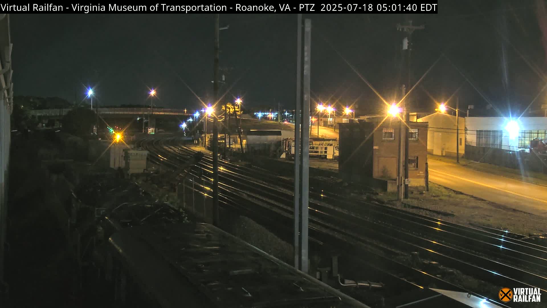 Roanoke Train Depot & Railroad Live Cam - Roanoke, Virginia, USA 