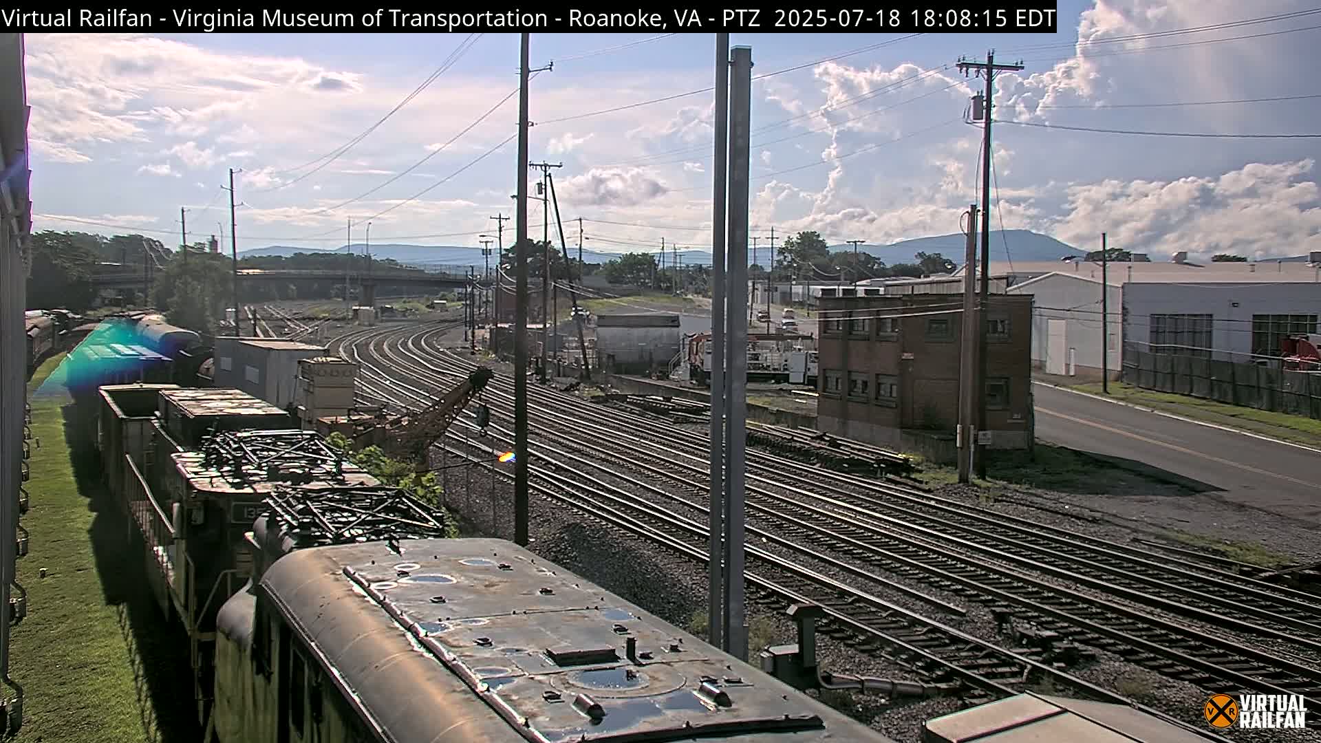 Roanoke Train Depot & Railroad Live Cam - Roanoke, Virginia, USA 