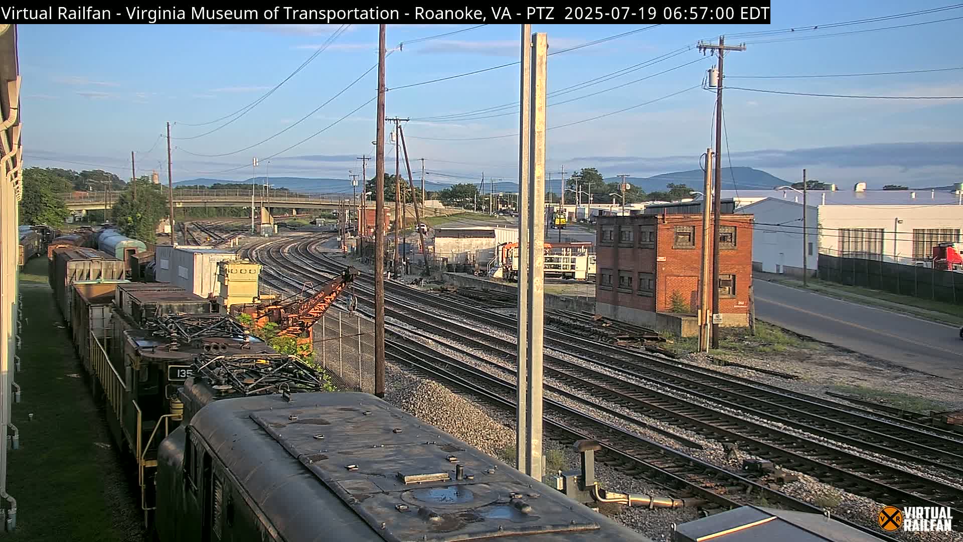 Roanoke Train Depot & Railroad Live Cam - Roanoke, Virginia, USA 