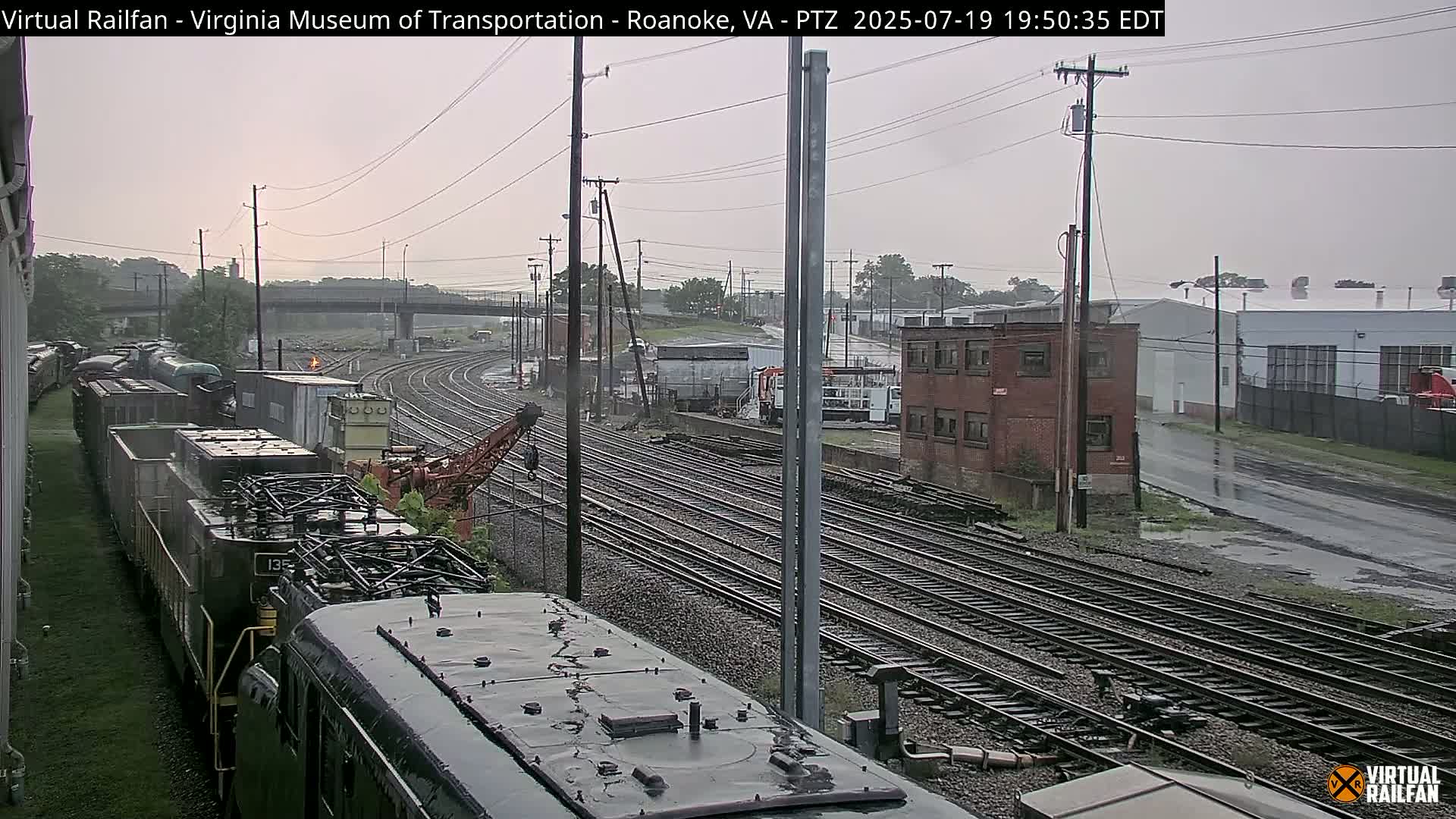Roanoke Train Depot & Railroad Live Cam - Roanoke, Virginia, USA 
