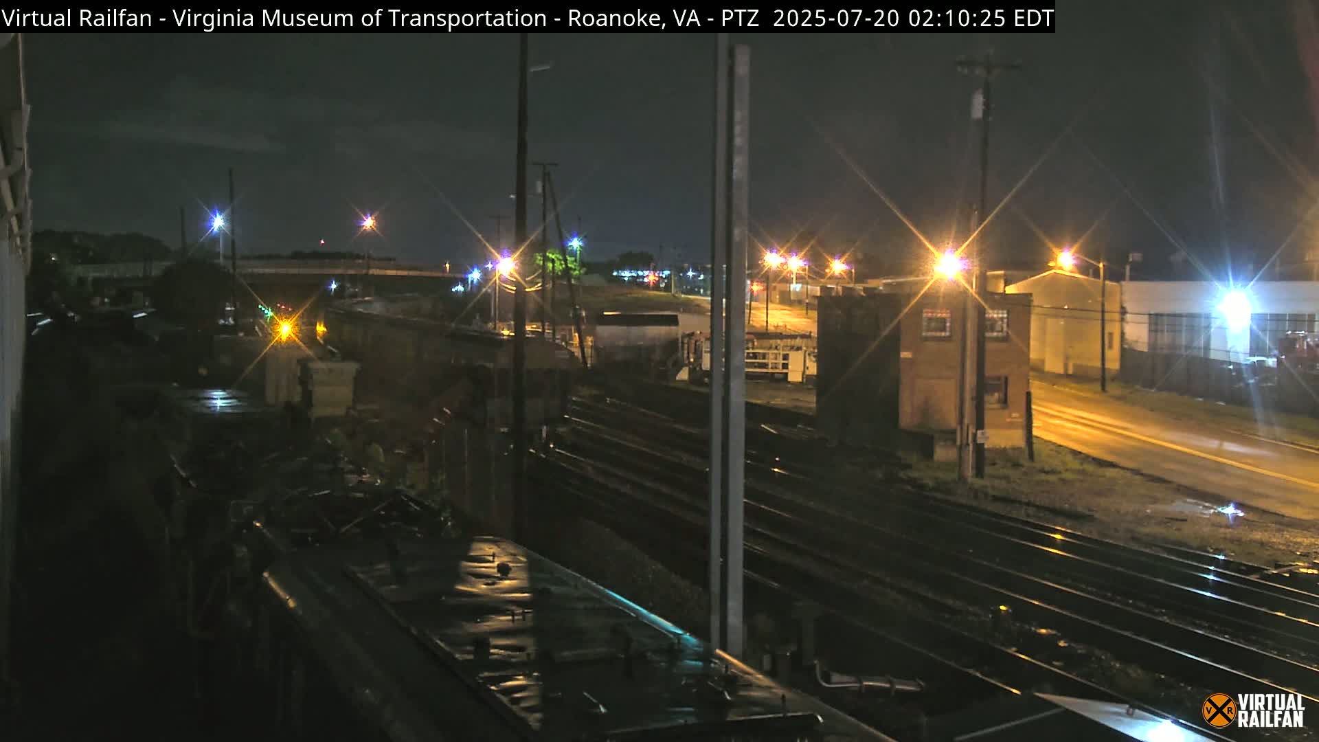 Roanoke Train Depot & Railroad Live Cam - Roanoke, Virginia, USA 